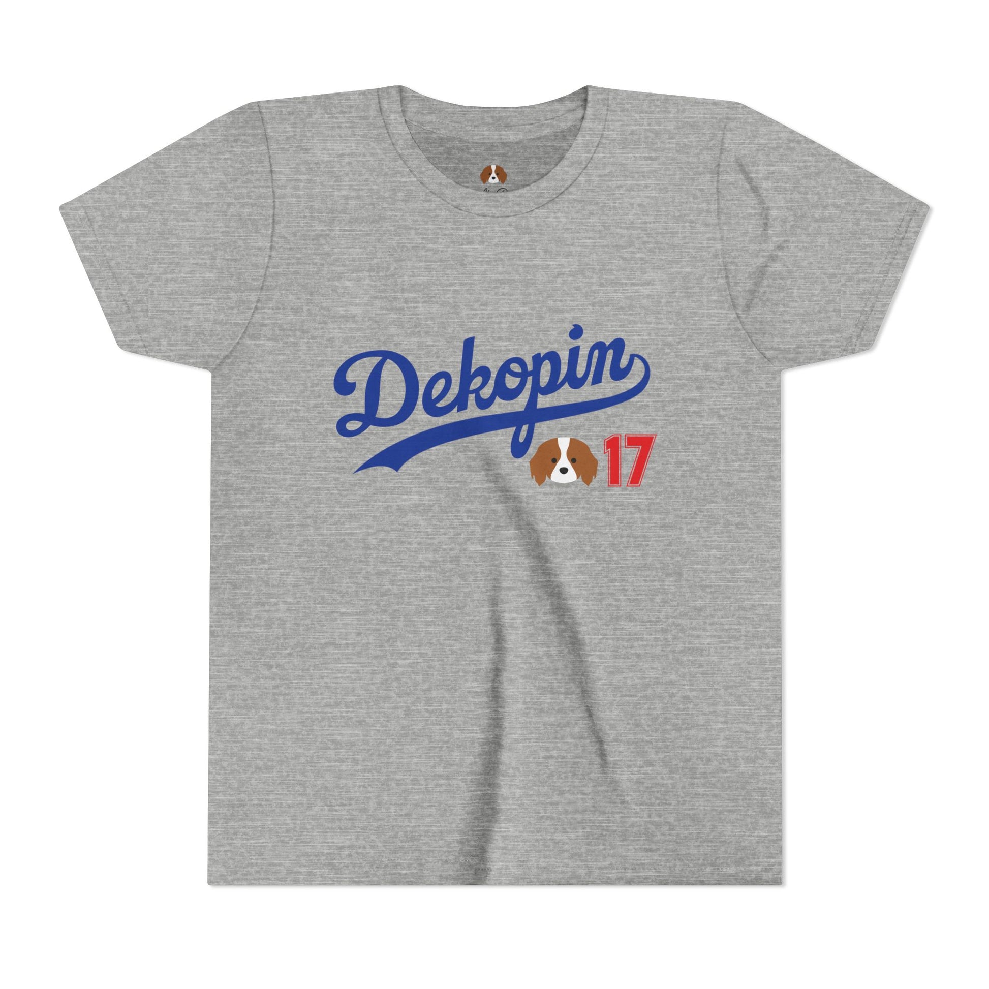 Kids T-Shirts | DEKOPIN + CUSTOM 17 | Front & Back Print | Light-weight | Bella+Canvas
