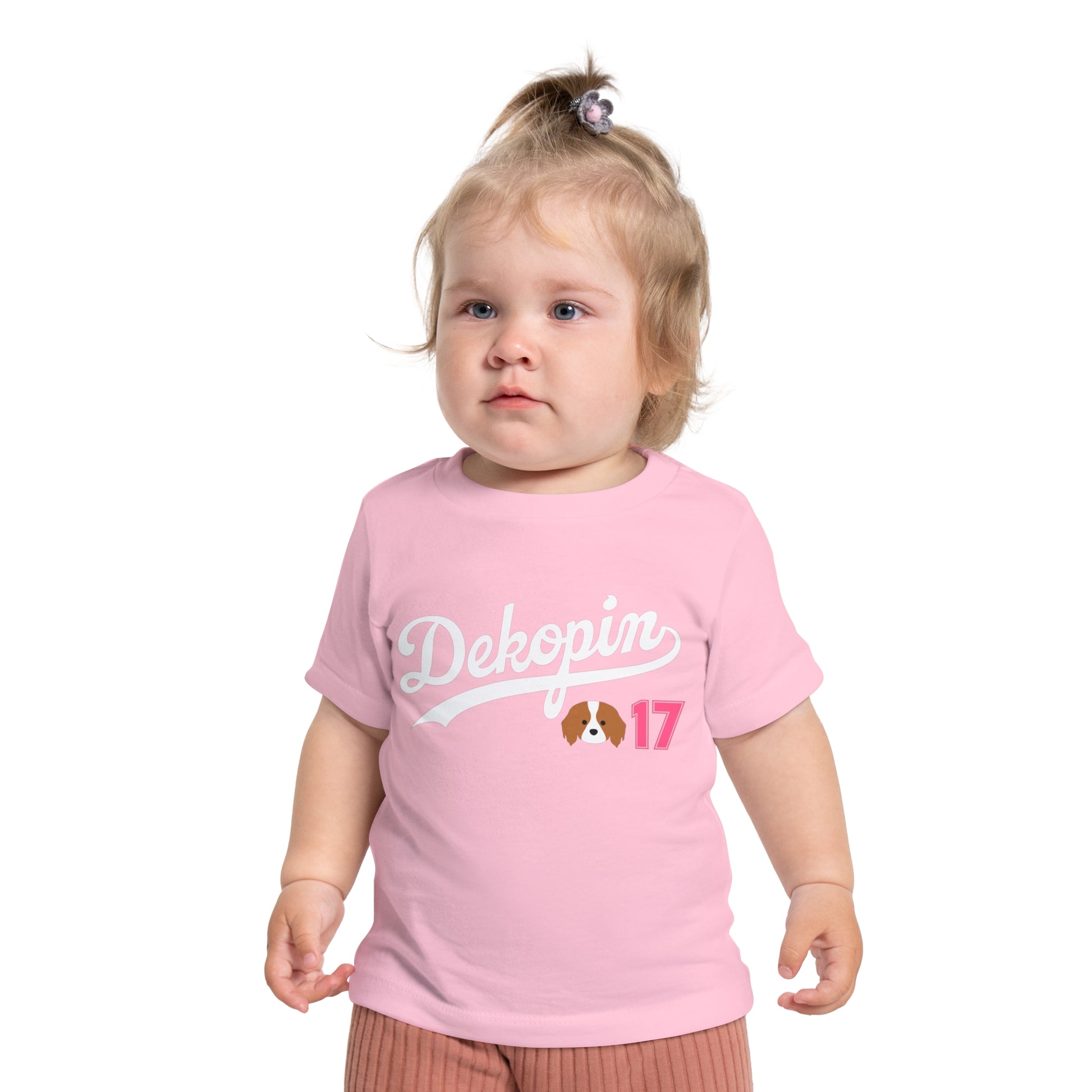 Baby T-Shirts | DEKOPIN + CUSTOM 17 | Front & Back Print | Light-weight | Bella+Canvas