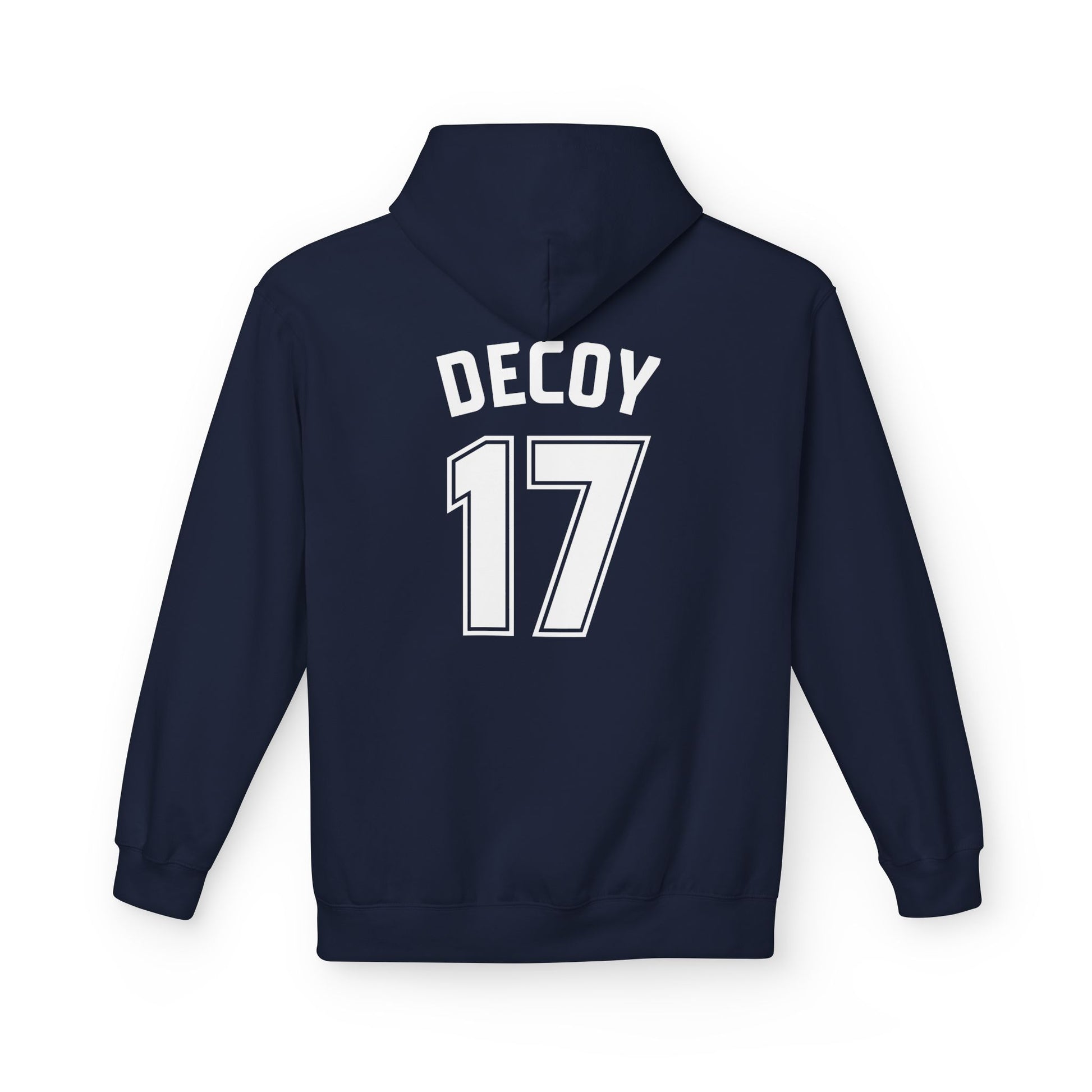 Unisex Hoodies | DEKOPIN + DECOY 17 | Front & Back Print | Medium-Heavy-weight | Gildan