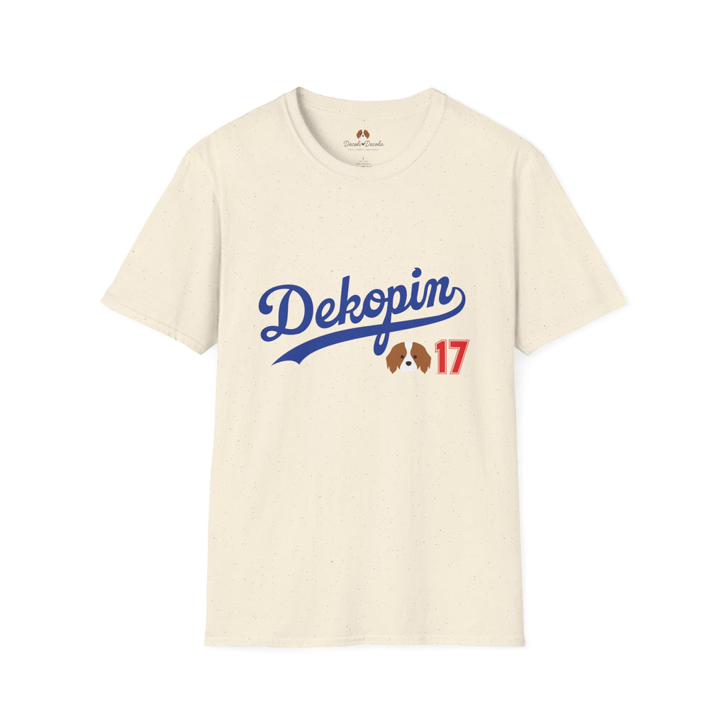 Unisex T-Shirt | DEKOPIN + CUSTOM 17 | Front & Back Print | Light-weight | Gildan
