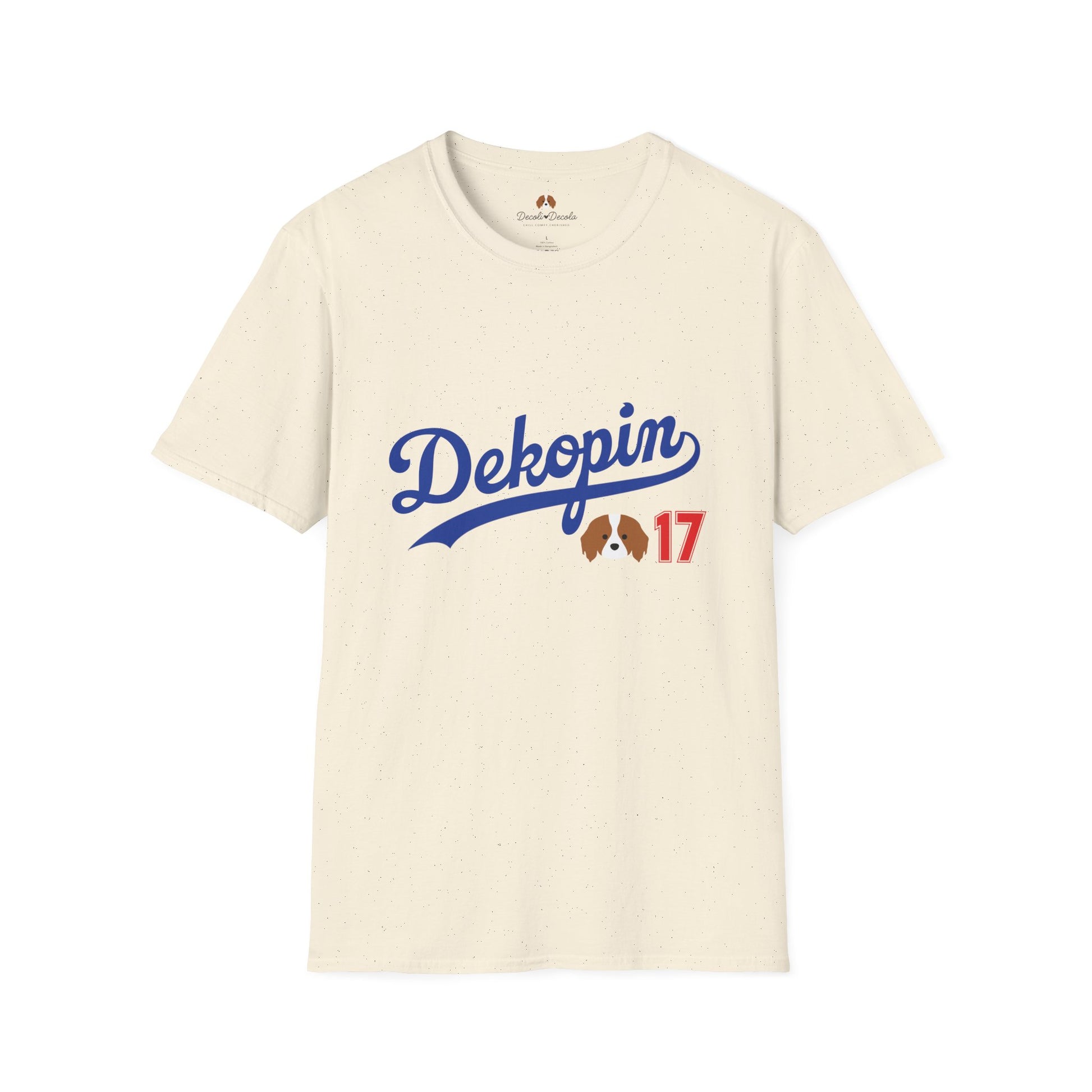 Unisex T-Shirt | DEKOPIN + CUSTOM 17 | Front & Back Print | Light-weight | Gildan