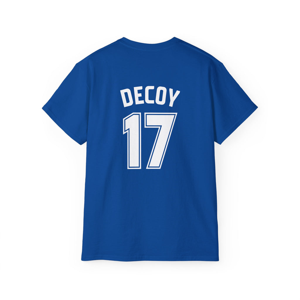 Unisex T-Shirt | DEKOPIN + DECOY 17 | Front & Back Print | Medium-weight | Gildan