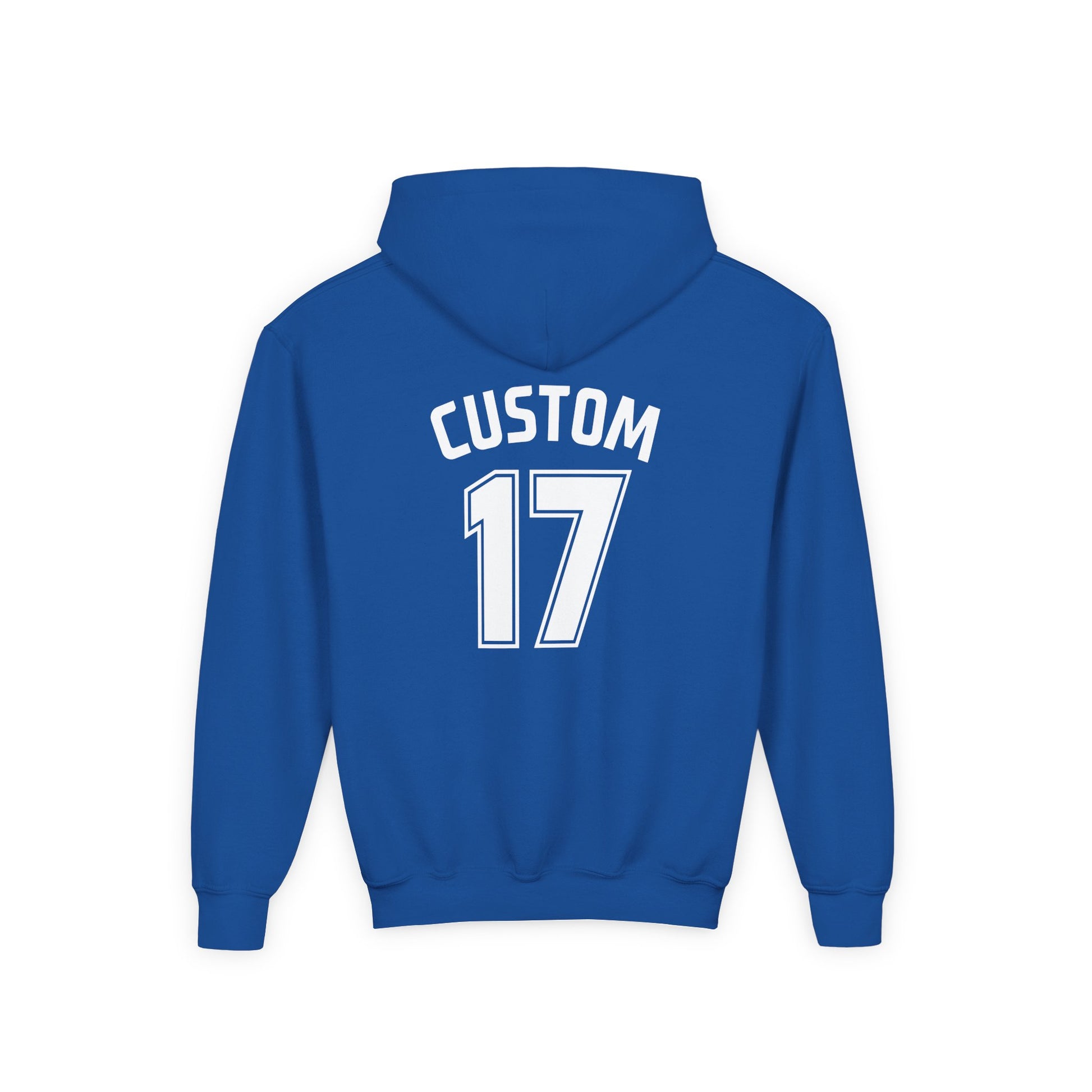 Kids Hoodies | DEKOPIN + CUSTOM 17 | Front & Back Print | Medium-Heavy-weight | Gildan