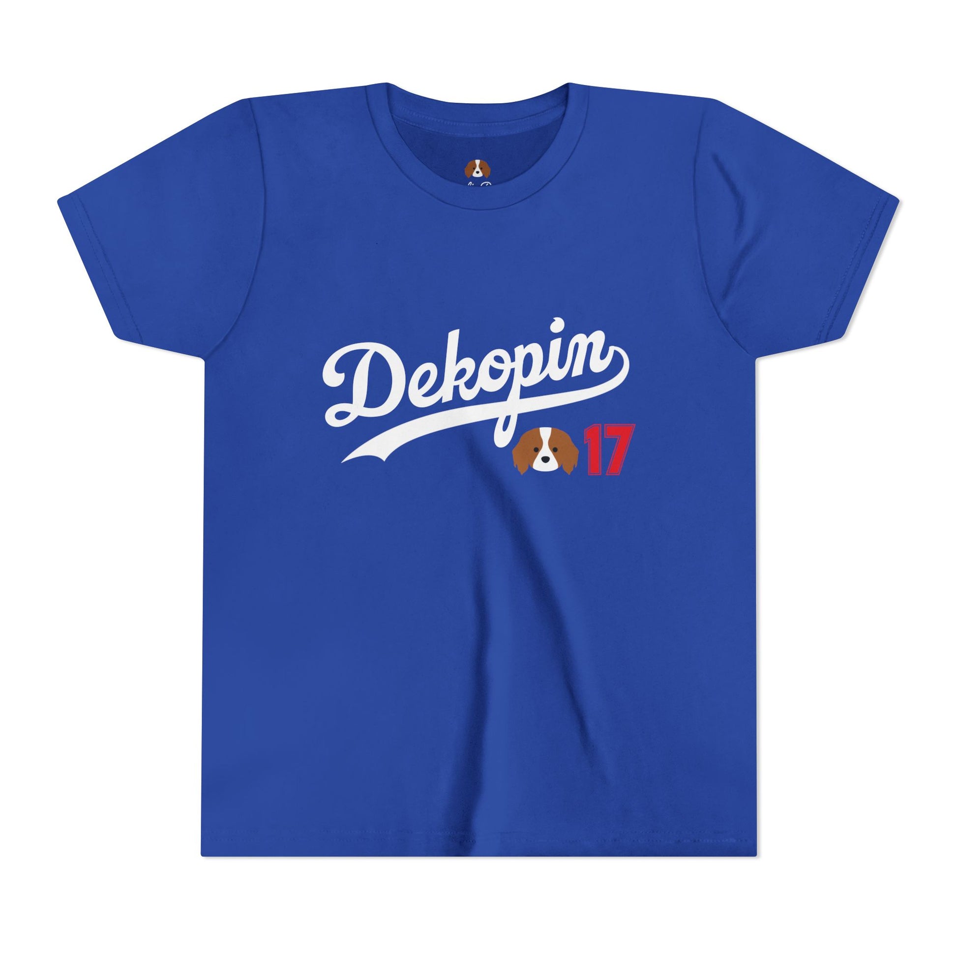 Kids T-Shirts | DEKOPIN + CUSTOM 17 | Front & Back Print | Light-weight | Bella+Canvas