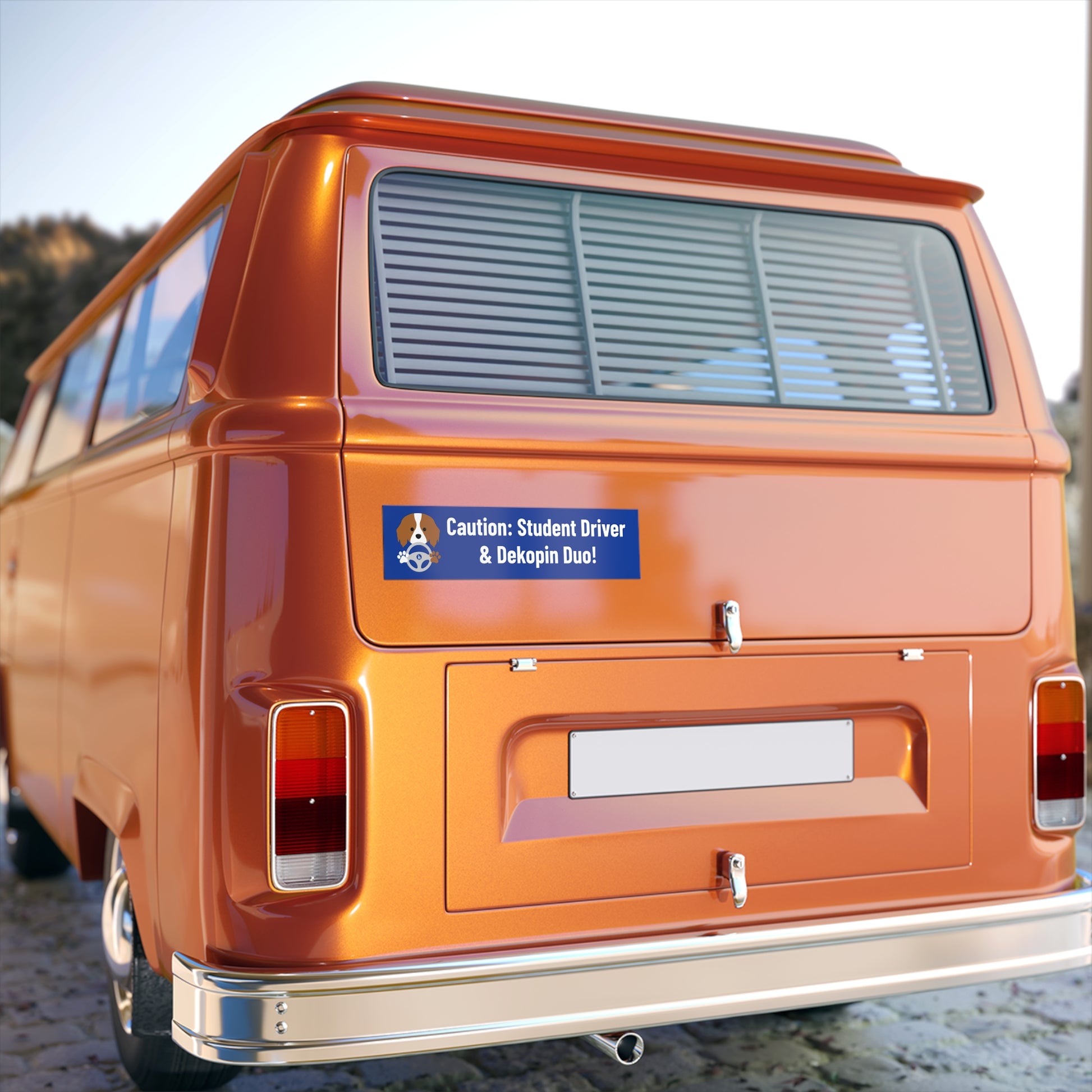 Bumper Stickers | Caution: Student Driver & Dekopin Duo!