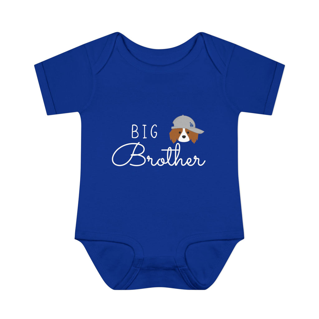 Baby Onesie | BIG BROTHER + Blank | Front Print Only | Rabbit Skins