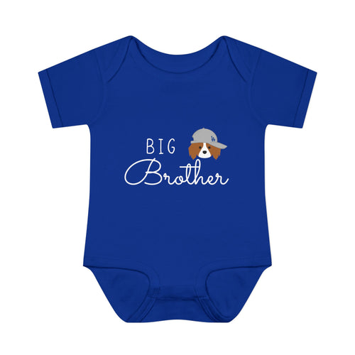 Baby Onesie | BIG BROTHER + Blank | Front Print Only | Rabbit Skins