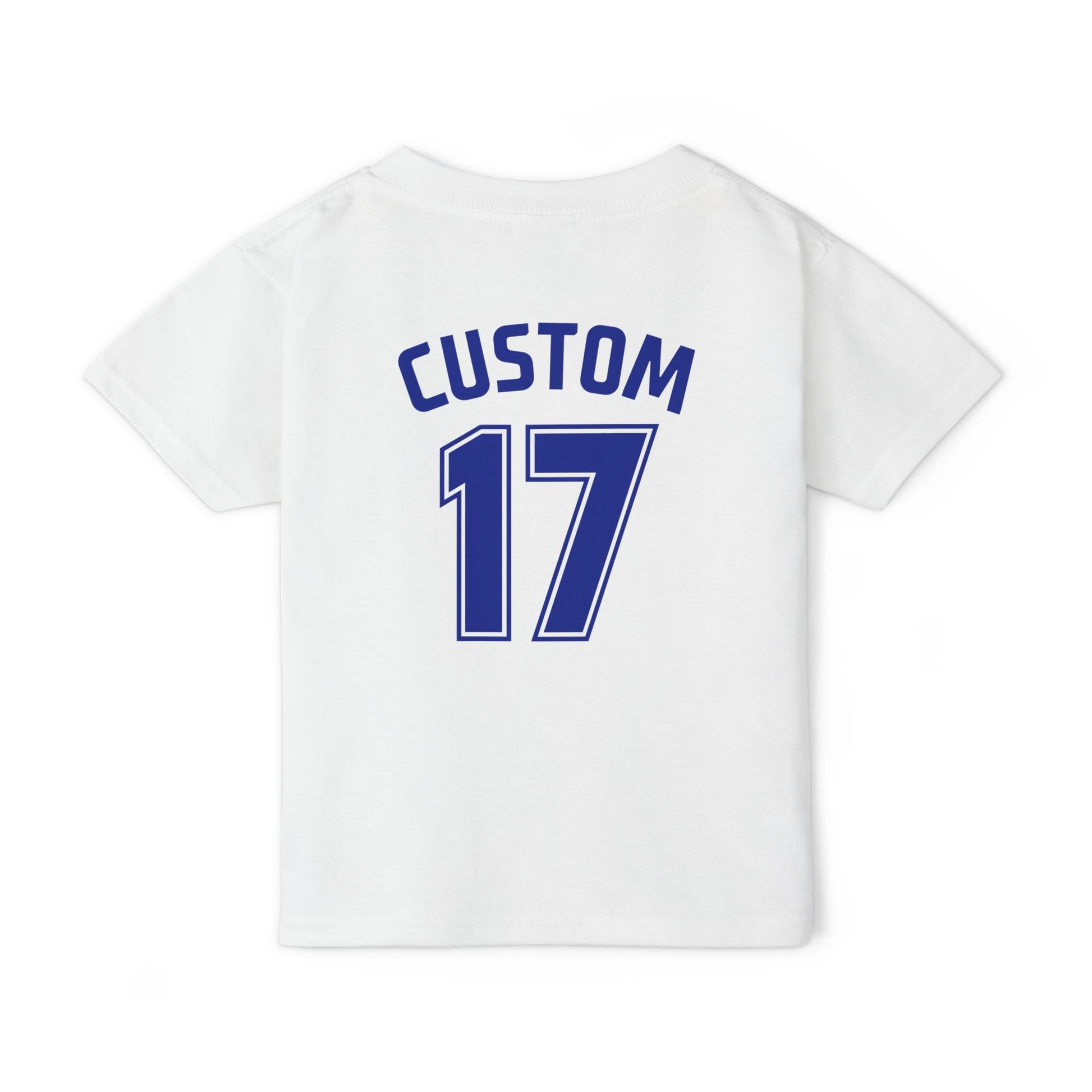 Toddler T-Shirt | DEKOPIN + CUSTOM 17 | Front & Back Print | Medium-weight | Gildan