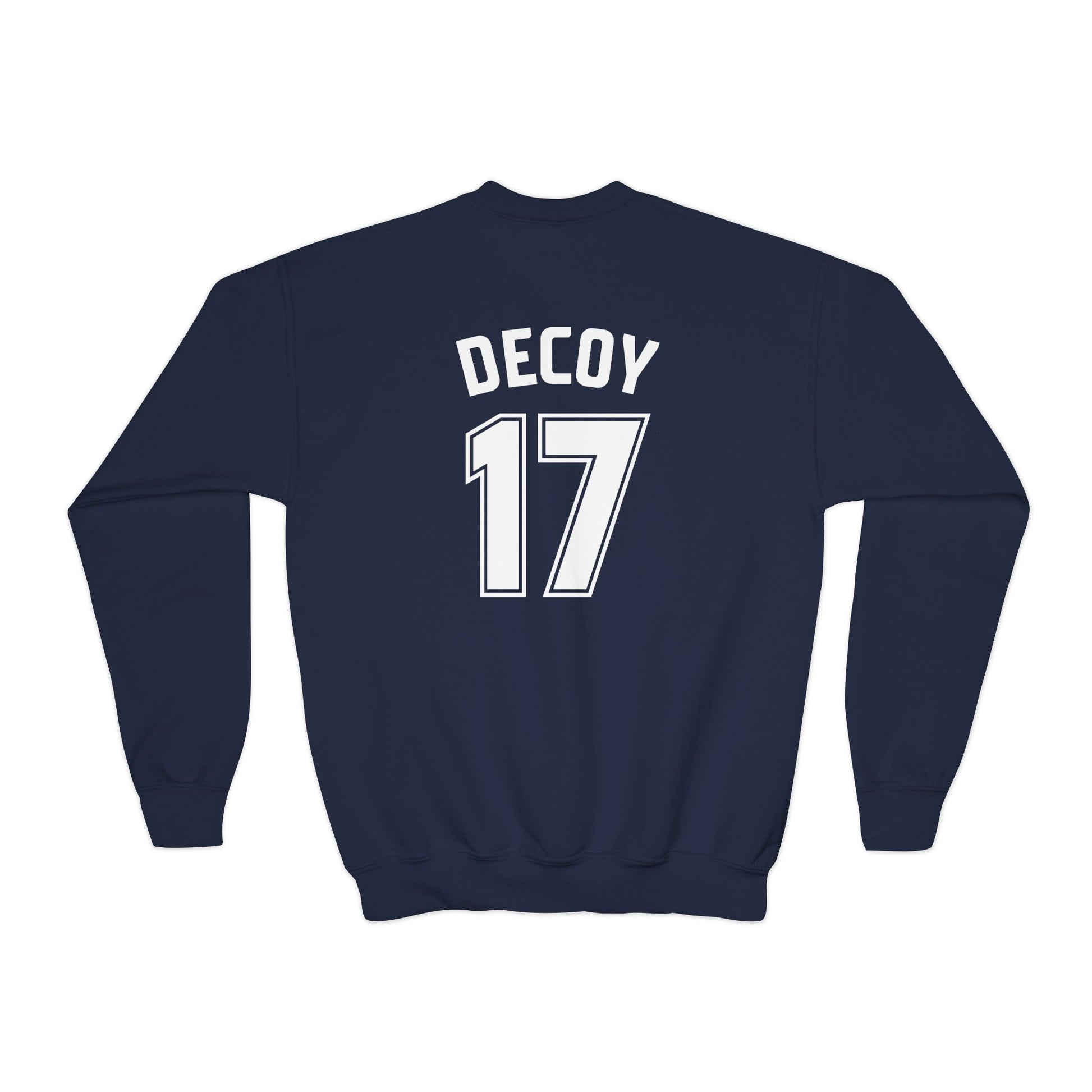 Kids Sweatshirts | DEKOPIN + DECOY 17 | Front & Back Print | Medium-Heavy-weight | Gildan