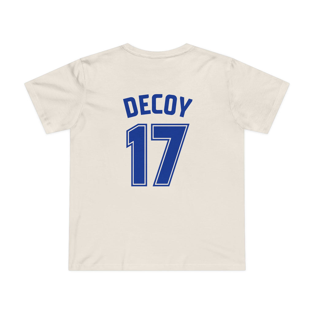 Women T-Shirts | DEKOPIN + DECOY 17 | Front & Back Print | Medium-weight | AS Colour