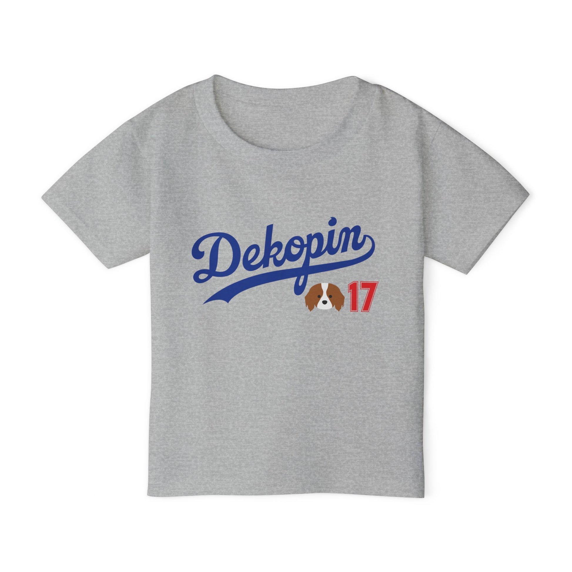 Toddler T-Shirt | DEKOPIN + CUSTOM 17 | Front & Back Print | Medium-weight | Gildan