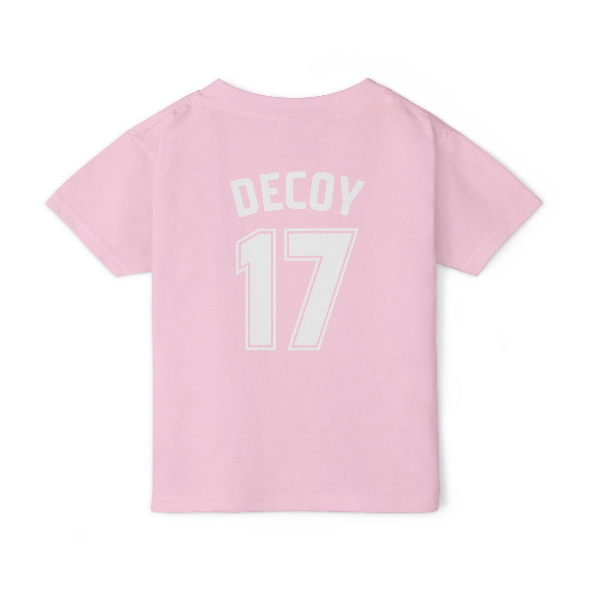 Toddler T-Shirt | DEKOPIN + DECOY 17 | Front & Back Print | Medium-weight | Gildan