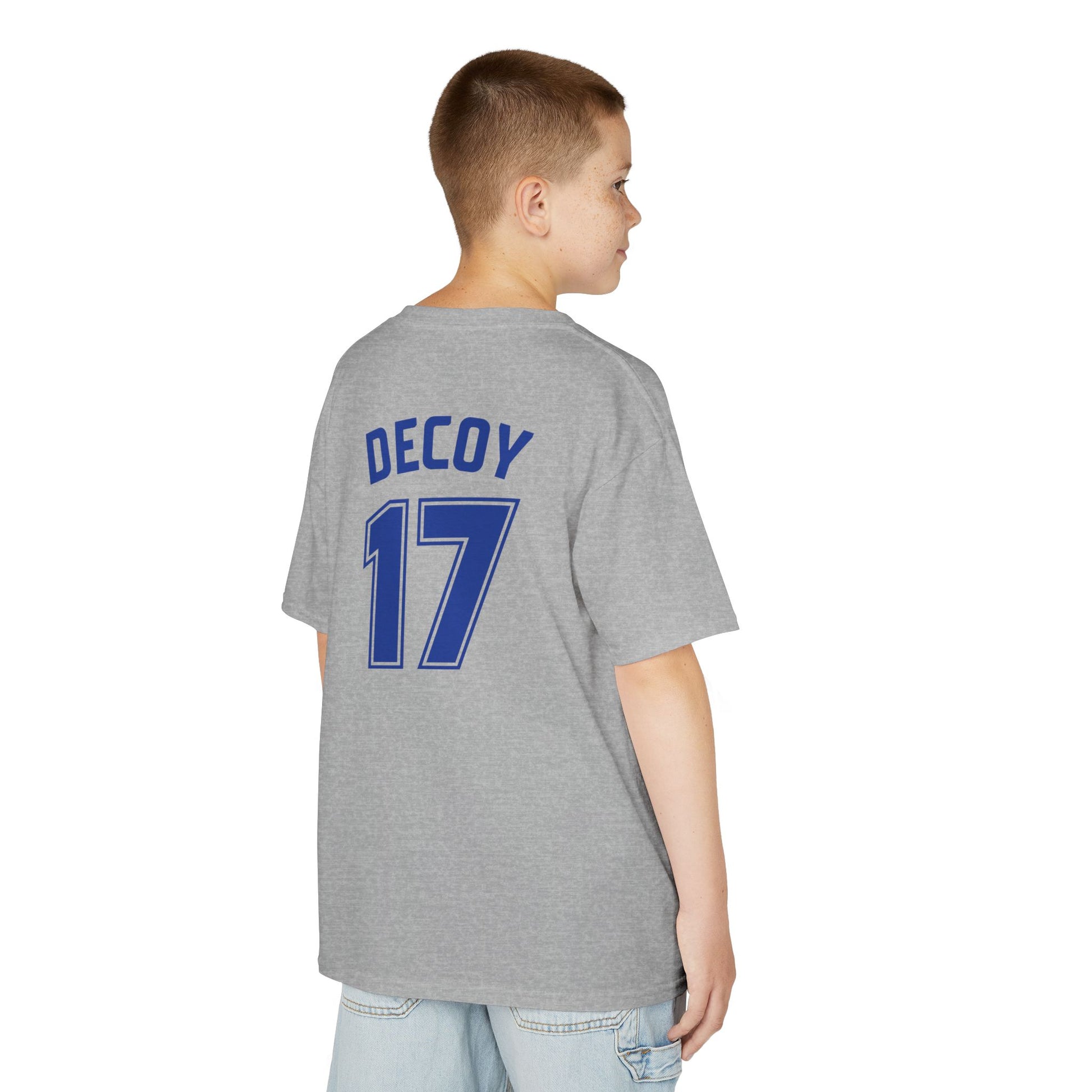 Kids T-Shirt | DEKOPIN + DECOY 17 | Front & Back Print | Medium-weight | Gildan