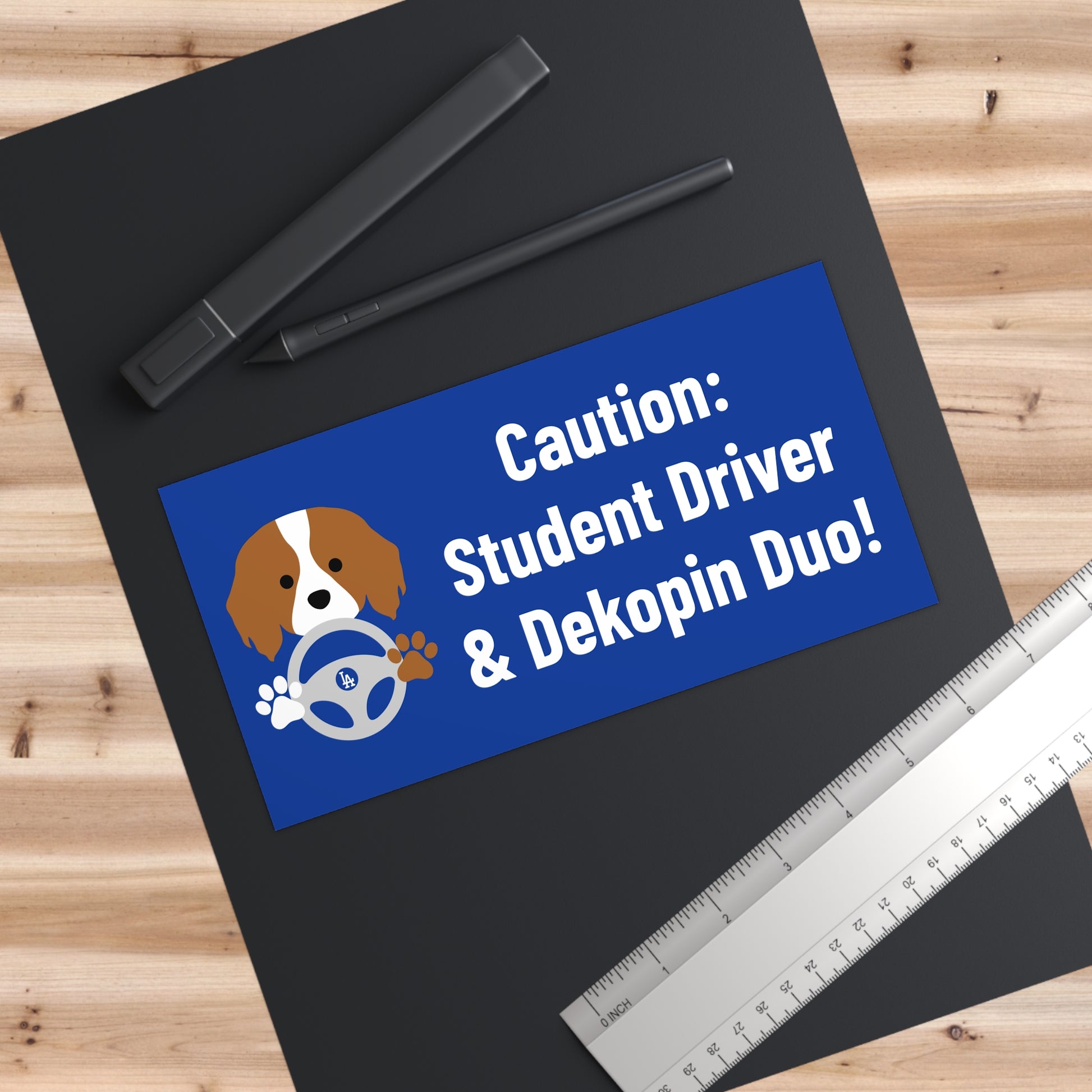 Bumper Stickers | Caution: Student Driver & Dekopin Duo!