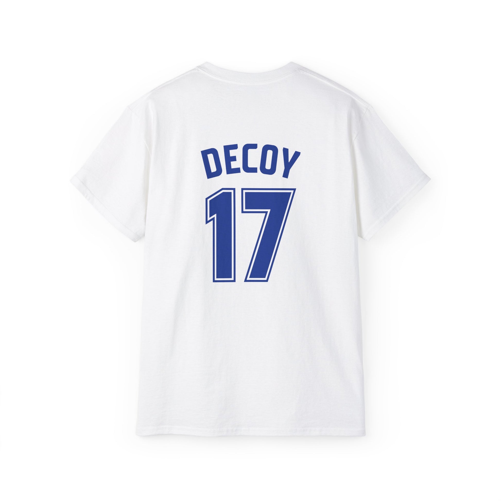 Unisex T-Shirt | DEKOPIN STADIUM + DECOY 17 | Front & Back Print | Medium Weight | Gildan