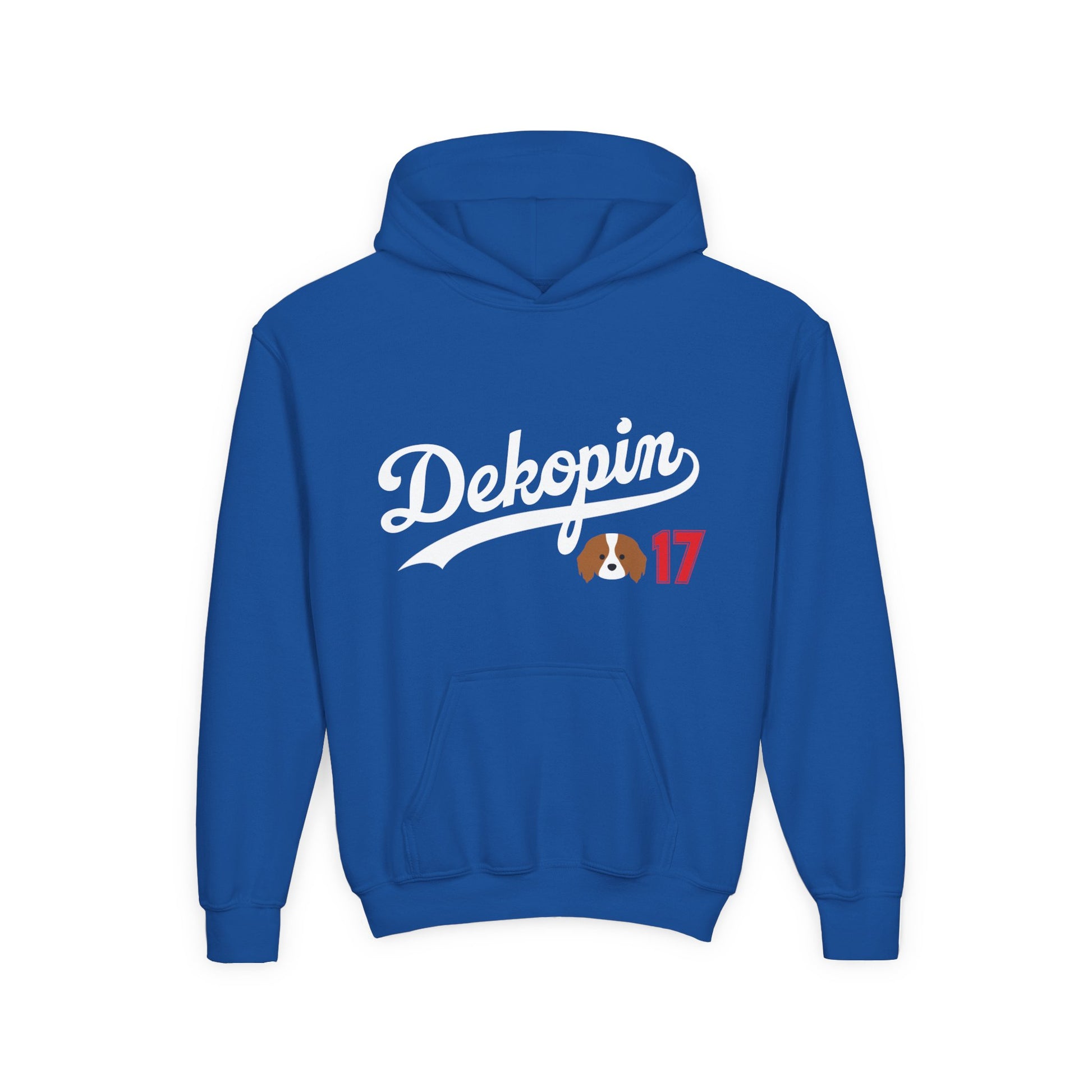 Kids Hoodies | DEKOPIN + CUSTOM 17 | Front & Back Print | Medium-Heavy-weight | Gildan