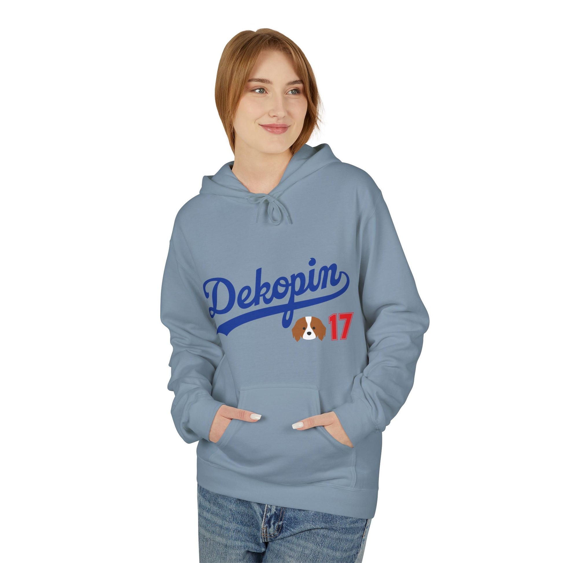 Unisex Hoodies | DEKOPIN + CUSTOM 17 | Front & Back Print | Medium-Heavy-weight | Gildan