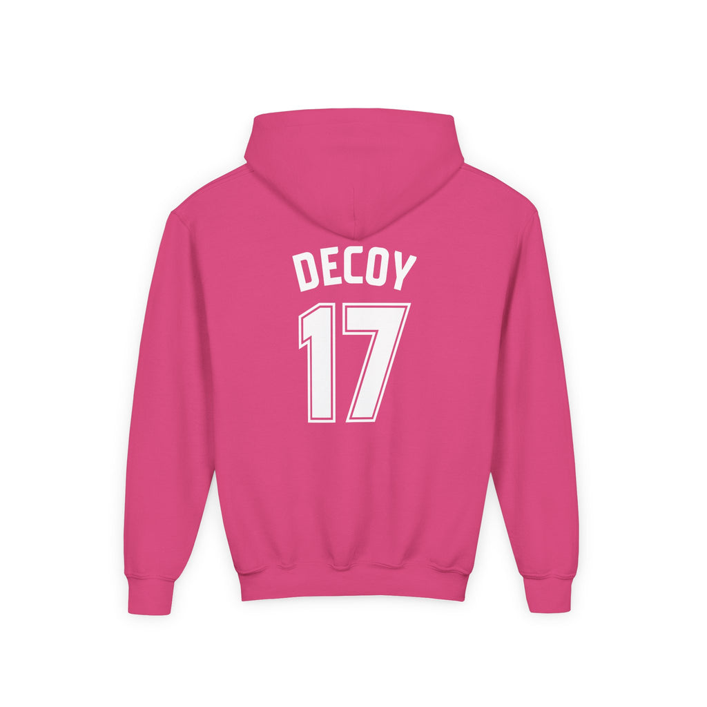 Kids Hoodies | DEKOPIN + DECOY 17 | Front & Back Print | Medium-Heavy-weight | Gildan