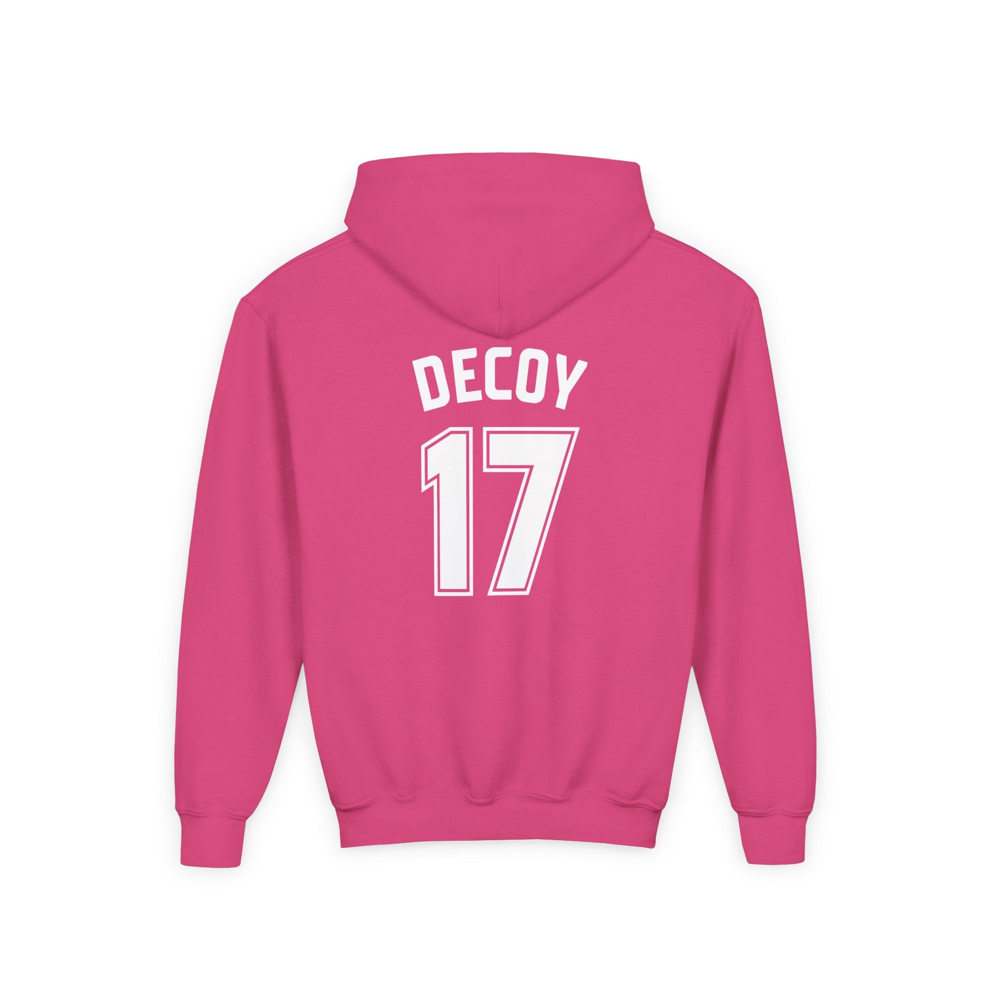 Kids Hoodies | DEKOPIN + DECOY 17 | Front & Back Print | Medium-Heavy-weight | Gildan