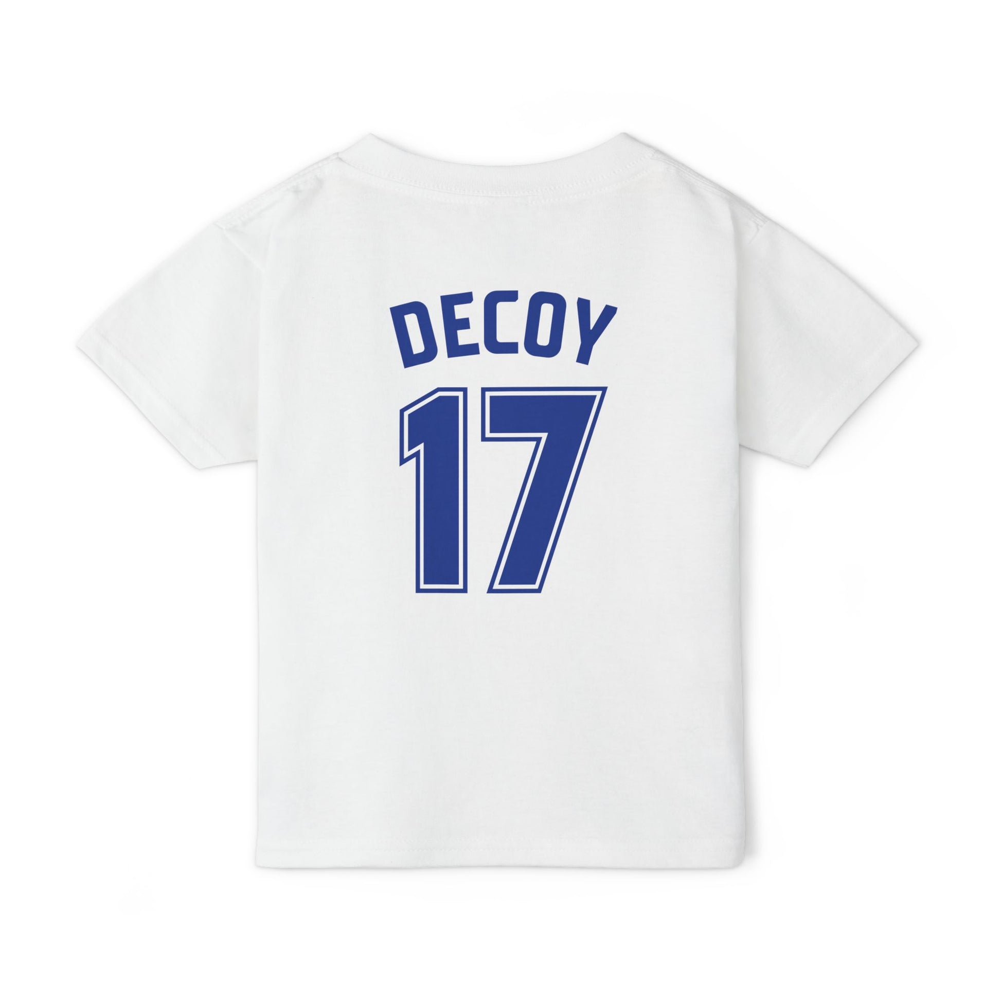 Toddler T-Shirt | DEKOPIN + DECOY 17 | Front & Back Print | Medium-weight | Gildan