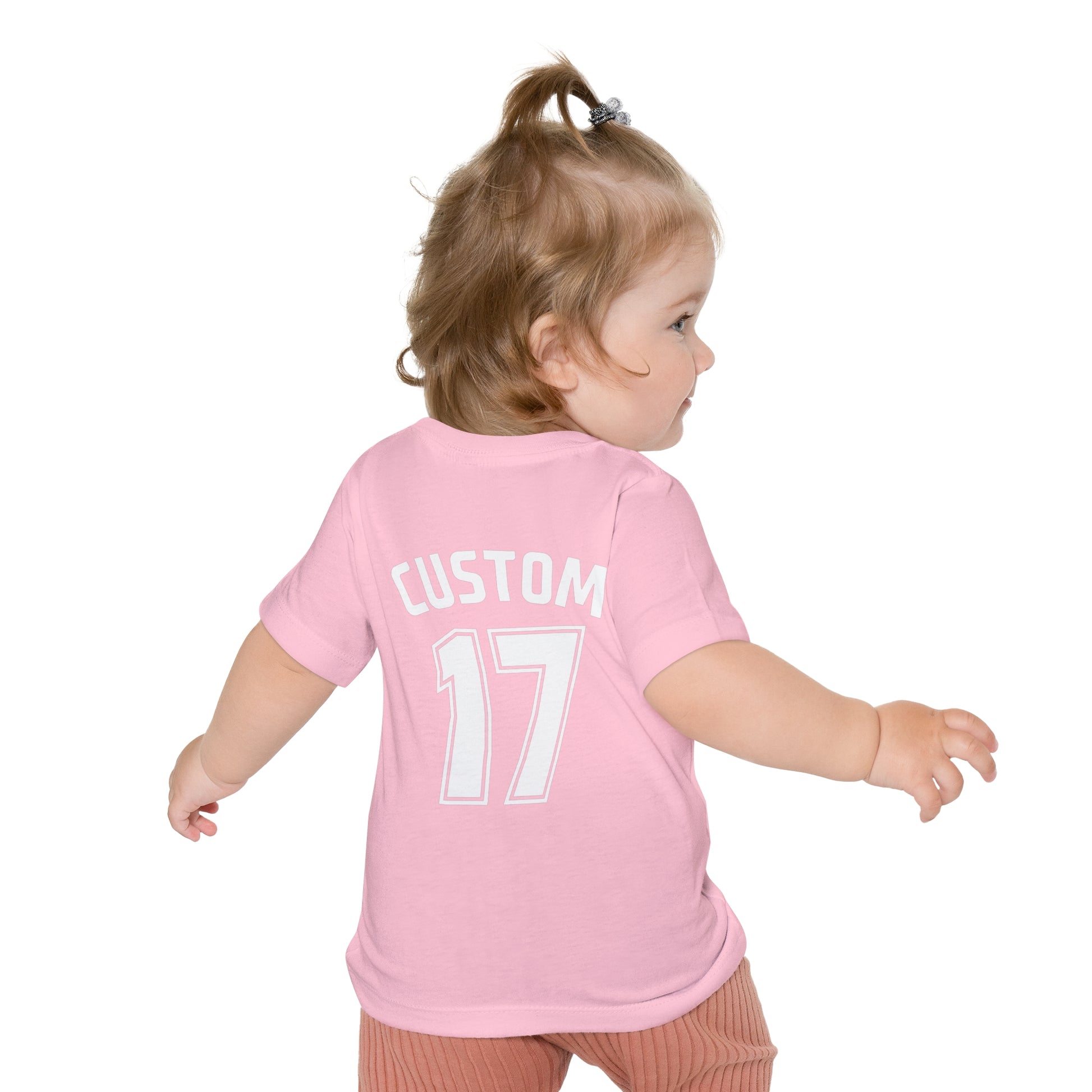 Baby T-Shirts | DEKOPIN + CUSTOM 17 | Front & Back Print | Light-weight | Bella+Canvas