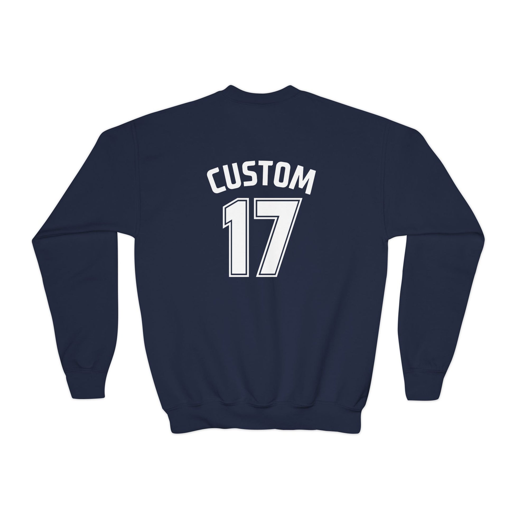 Kids Sweatshirts | DEKOPIN + CUSTOM 17 | Front & Back Print | Medium-Heavy-weight | Gildan