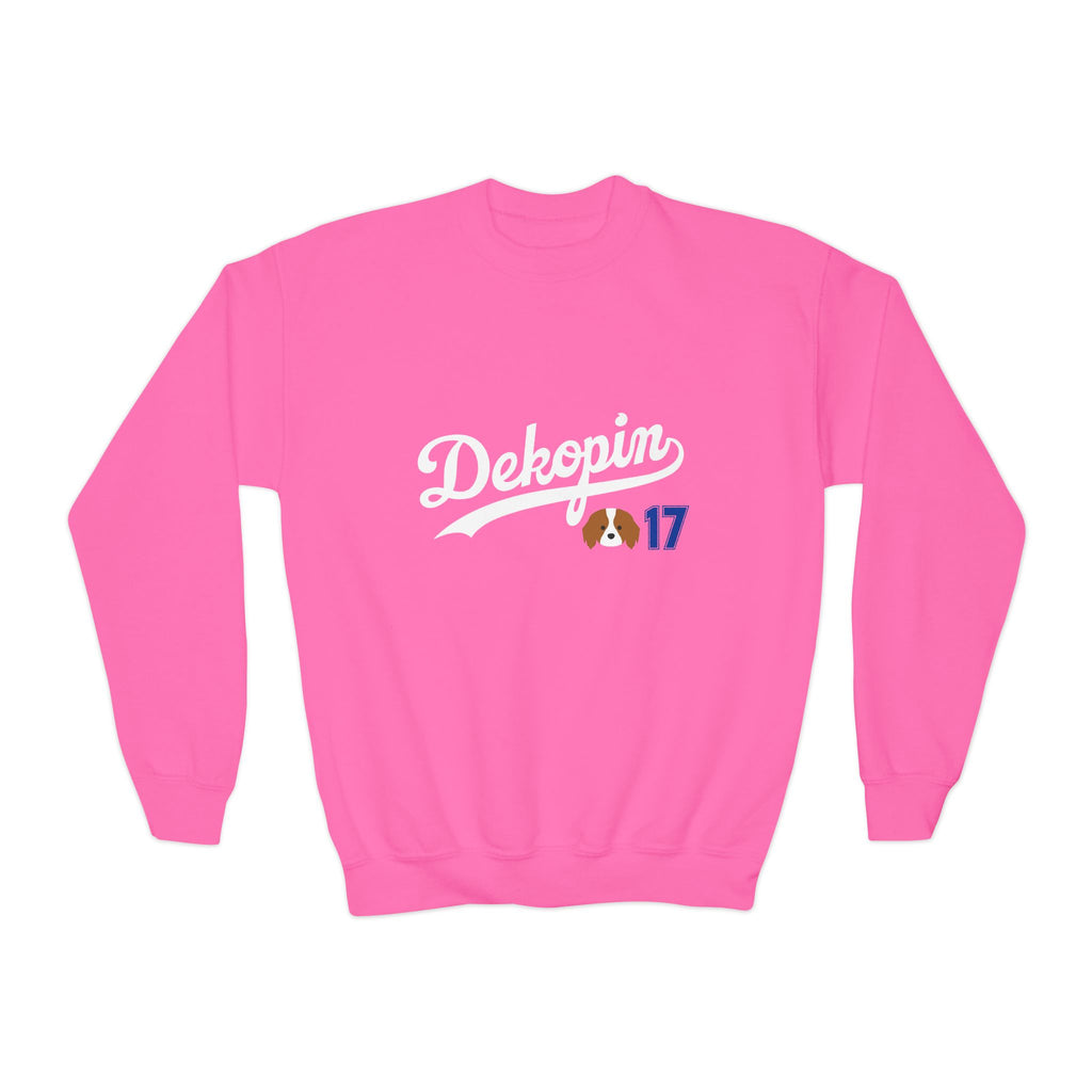 Kids Sweatshirts | DEKOPIN + CUSTOM 17 | Front & Back Print | Medium-Heavy-weight | Gildan
