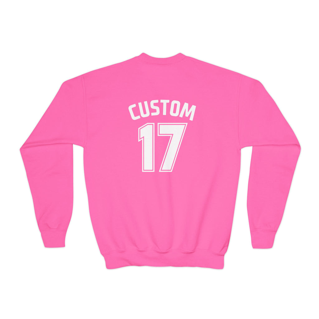Kids Sweatshirts | DEKOPIN + CUSTOM 17 | Front & Back Print | Medium-Heavy-weight | Gildan