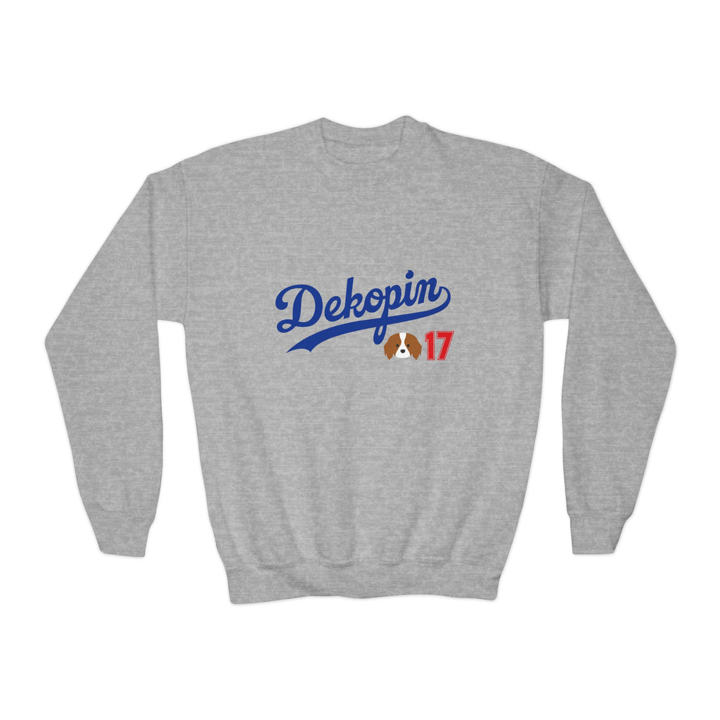 Kids Sweatshirts | DEKOPIN + CUSTOM 17 | Front & Back Print | Medium-Heavy-weight | Gildan