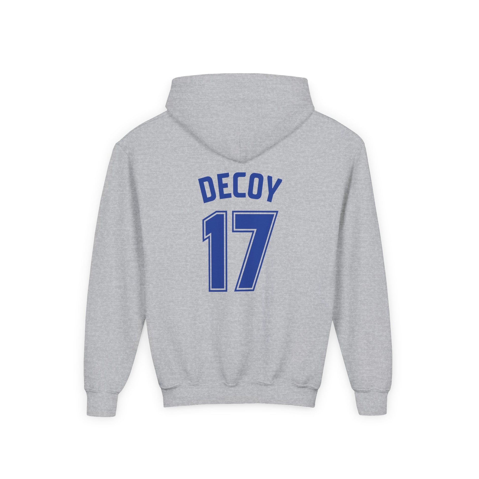 Kids Hoodies | DEKOPIN + DECOY 17 | Front & Back Print | Medium-Heavy-weight | Gildan