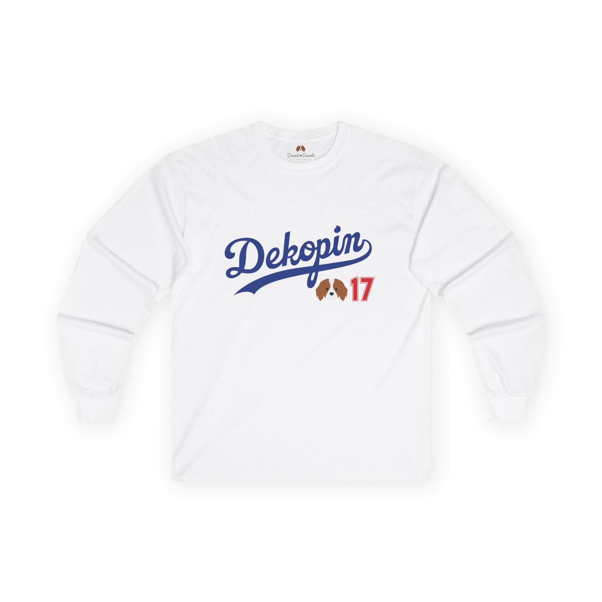 Unisex Long Sleeve T-Shirt | DEKOPIN + DECOY 17 | Front & Back Print | Medium-weight | Gildan