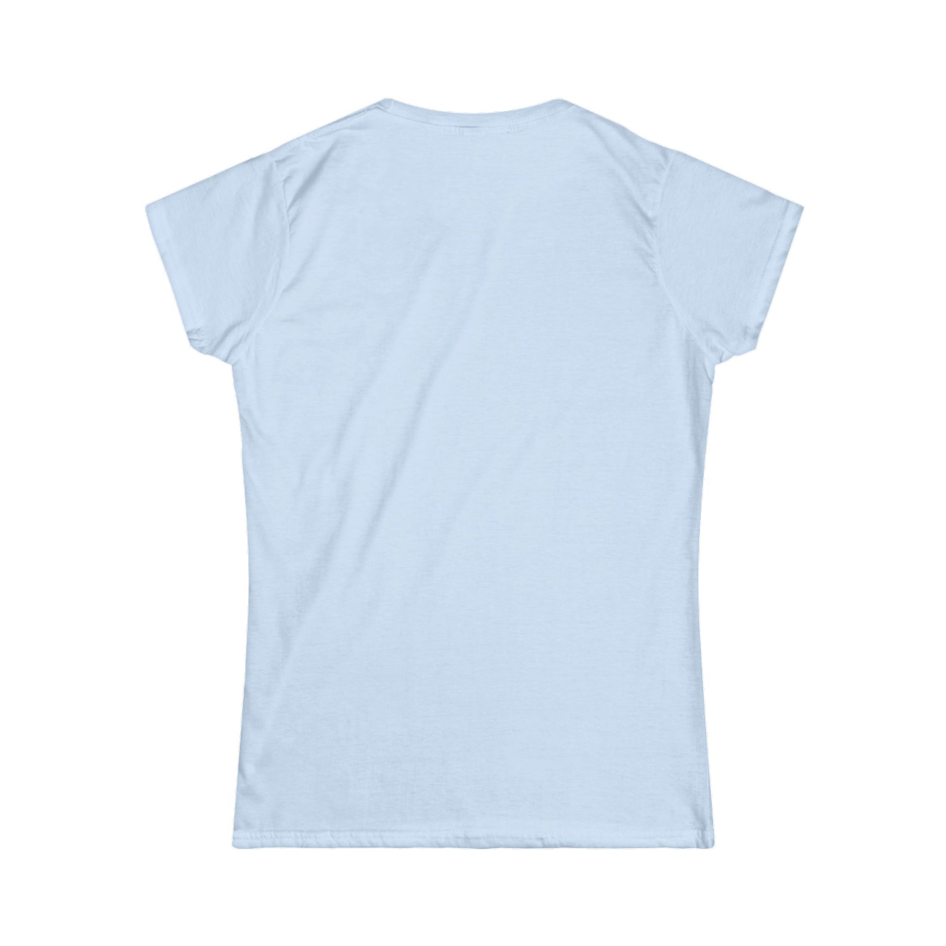 Women Slim Fit T-Shirt | DEKOPIN + Blank | Front Print Only | Light-weight | Gildan