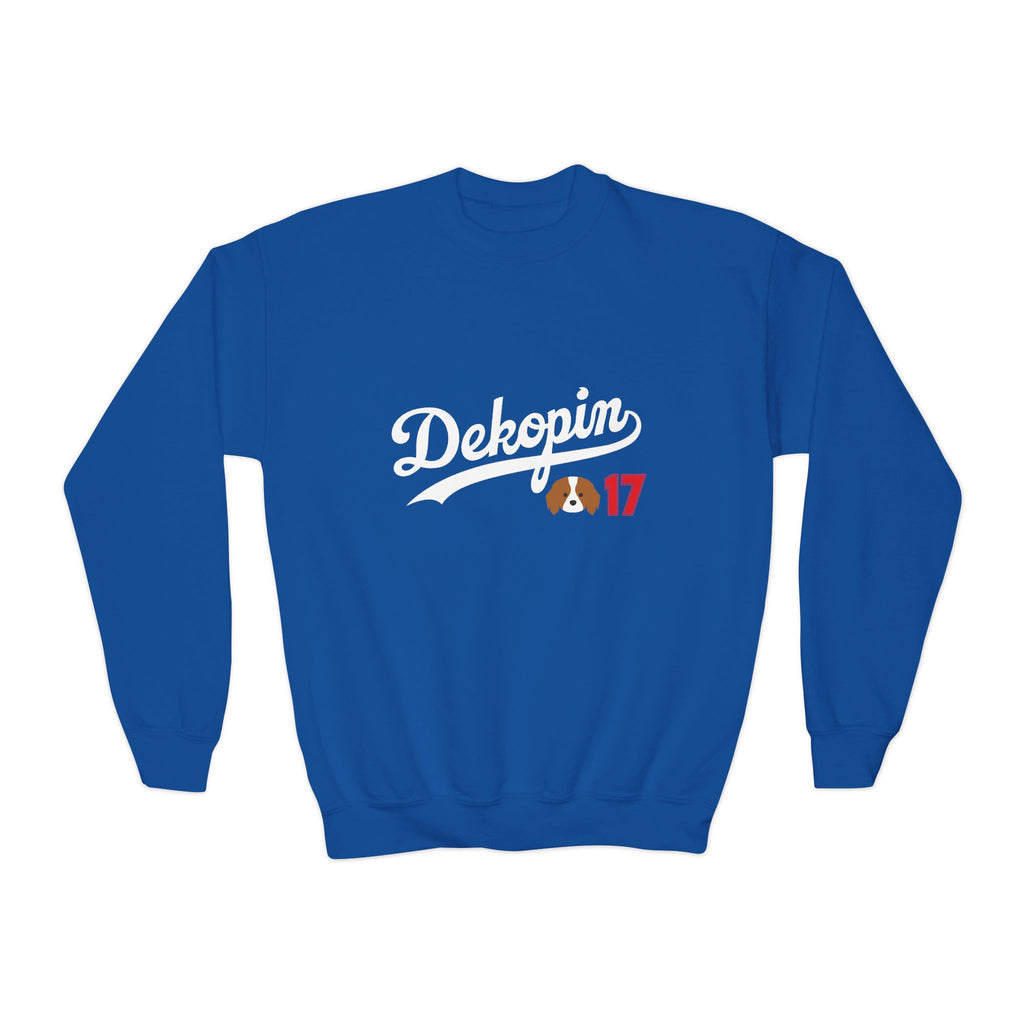 Kids Sweatshirts | DEKOPIN + CUSTOM 17 | Front & Back Print | Medium-Heavy-weight | Gildan
