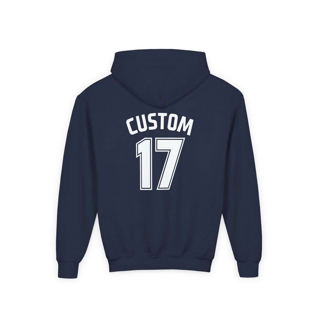Kids Hoodies | DEKOPIN + CUSTOM 17 | Front & Back Print | Medium-Heavy-weight | Gildan