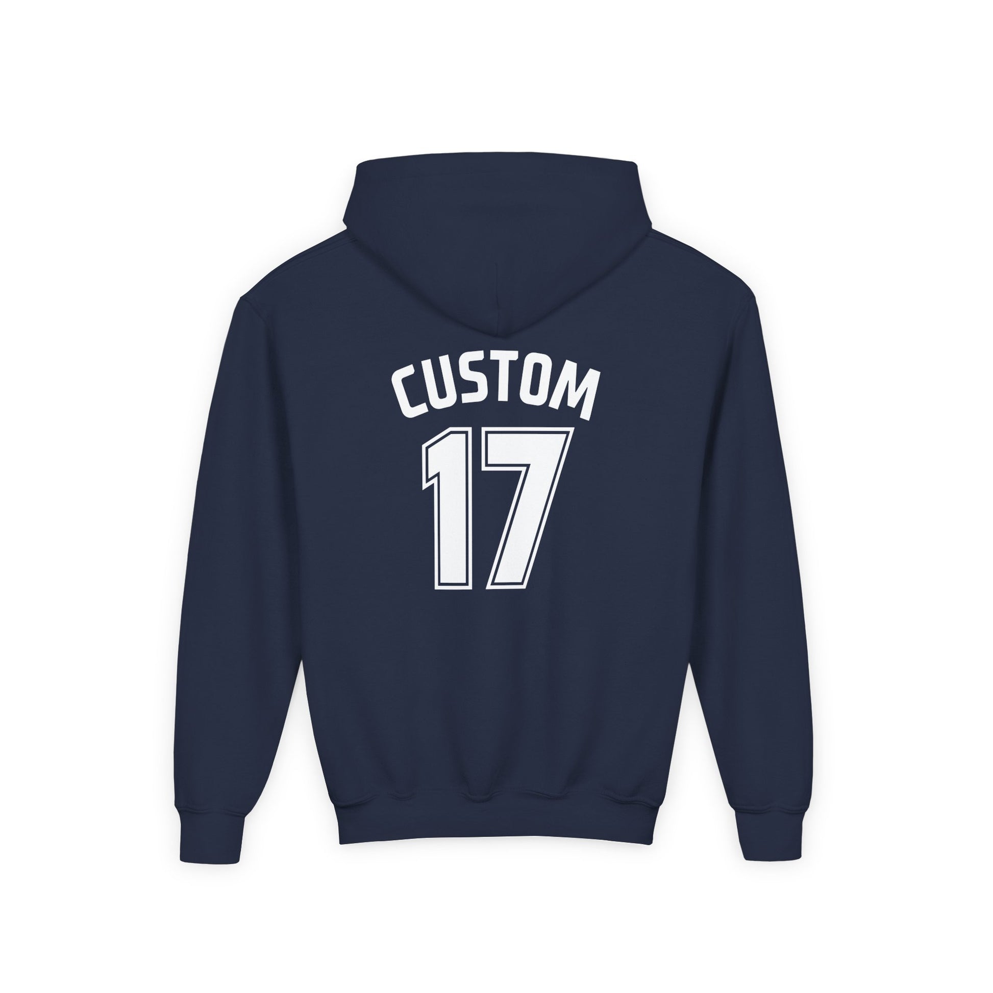 Kids Hoodies | DEKOPIN + CUSTOM 17 | Front & Back Print | Medium-Heavy-weight | Gildan
