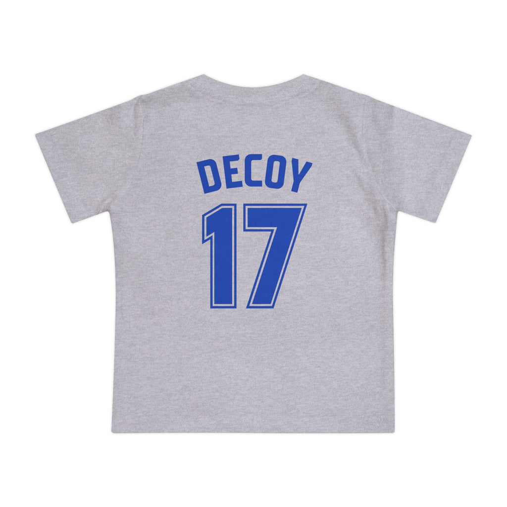 Baby T-Shirts | DEKOPIN + DECOY 17 | Front & Back Print | Light-weight | Bella+Canvas