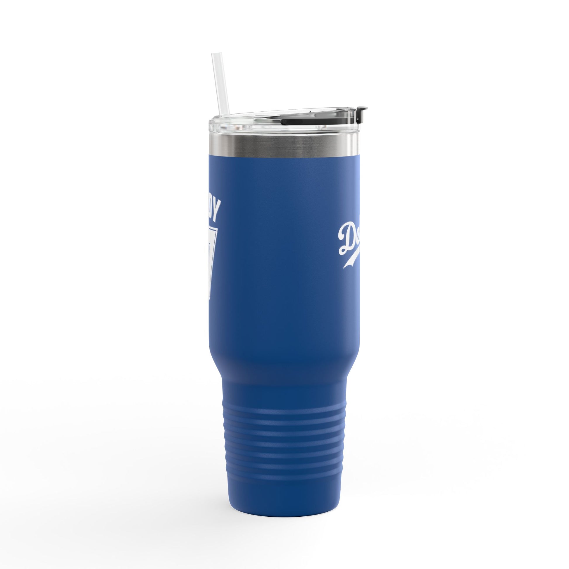 Stanley Style Insulated Travel Mug | DEKOPIN + DECOY 17 | Front & Back Print | 40oz