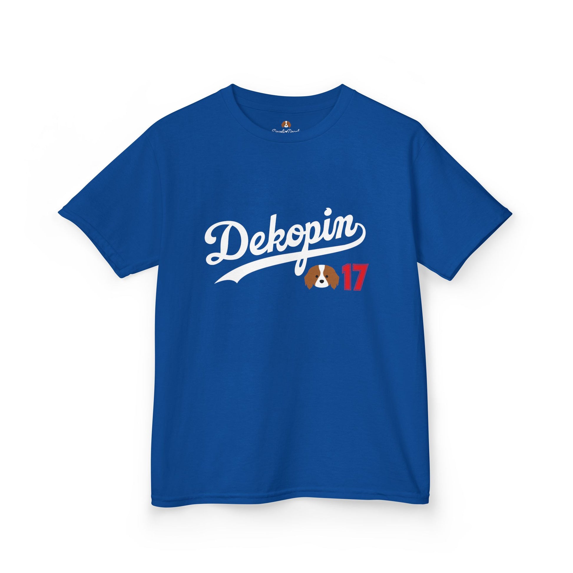Kids T-Shirt | DEKOPIN + CUSTOM 17 | Front & Back Print | Medium-weight | Gildan