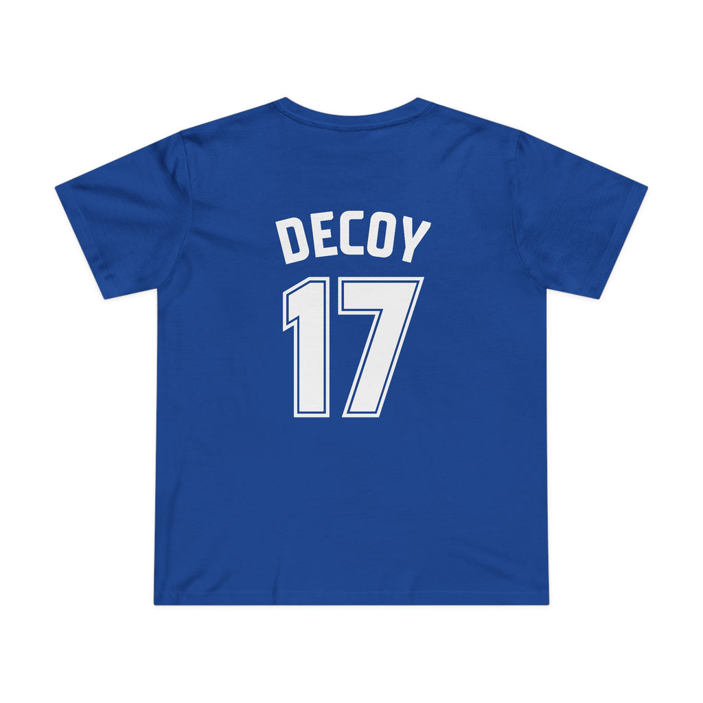 Women T-Shirts | DEKOPIN + DECOY 17 | Front & Back Print | Medium-weight | AS Colour