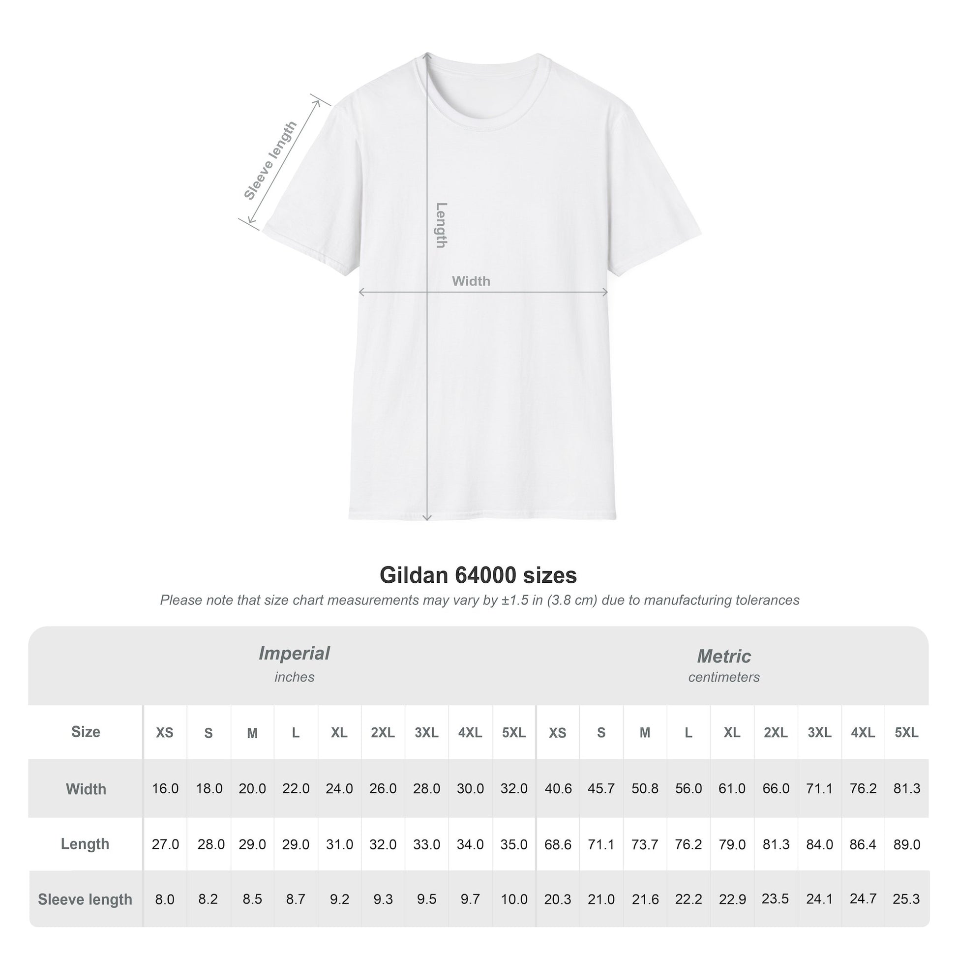 Unisex T-Shirt | DEKOPIN + CUSTOM 17 | Front & Back Print | Light-weight | Gildan