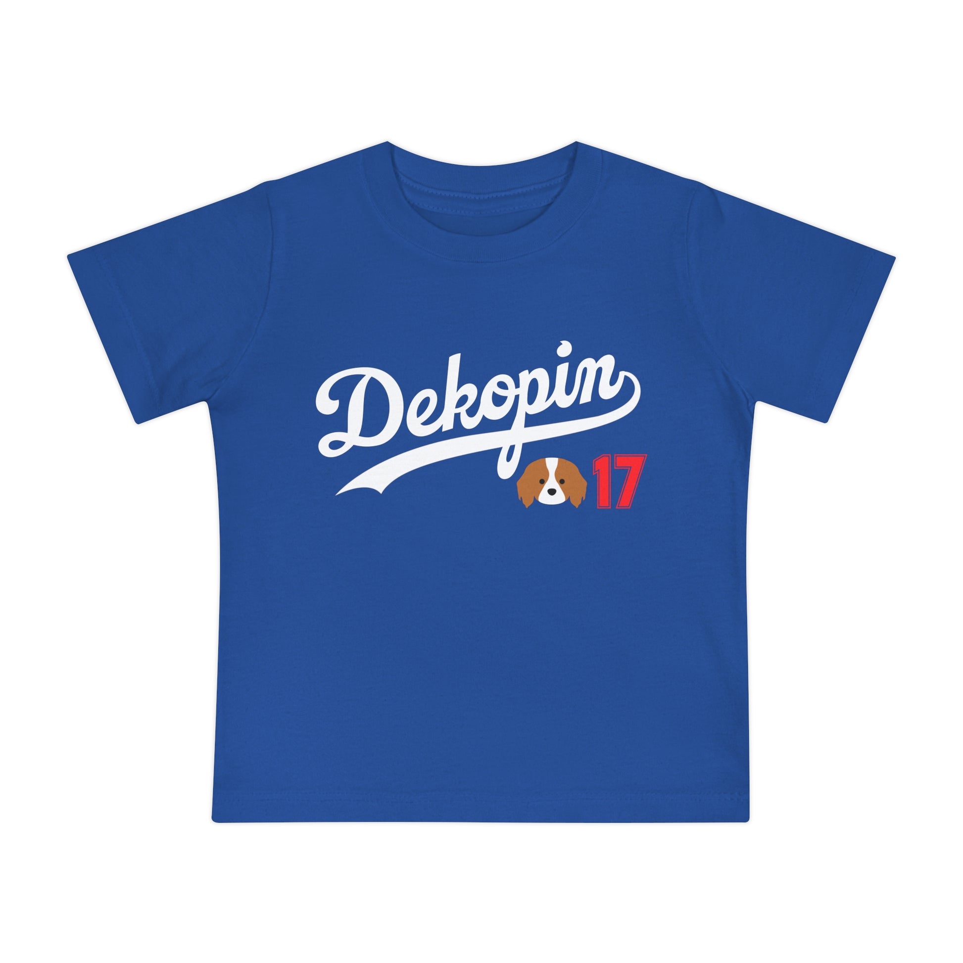 Baby T-Shirts | DEKOPIN + CUSTOM 17 | Front & Back Print | Light-weight | Bella+Canvas