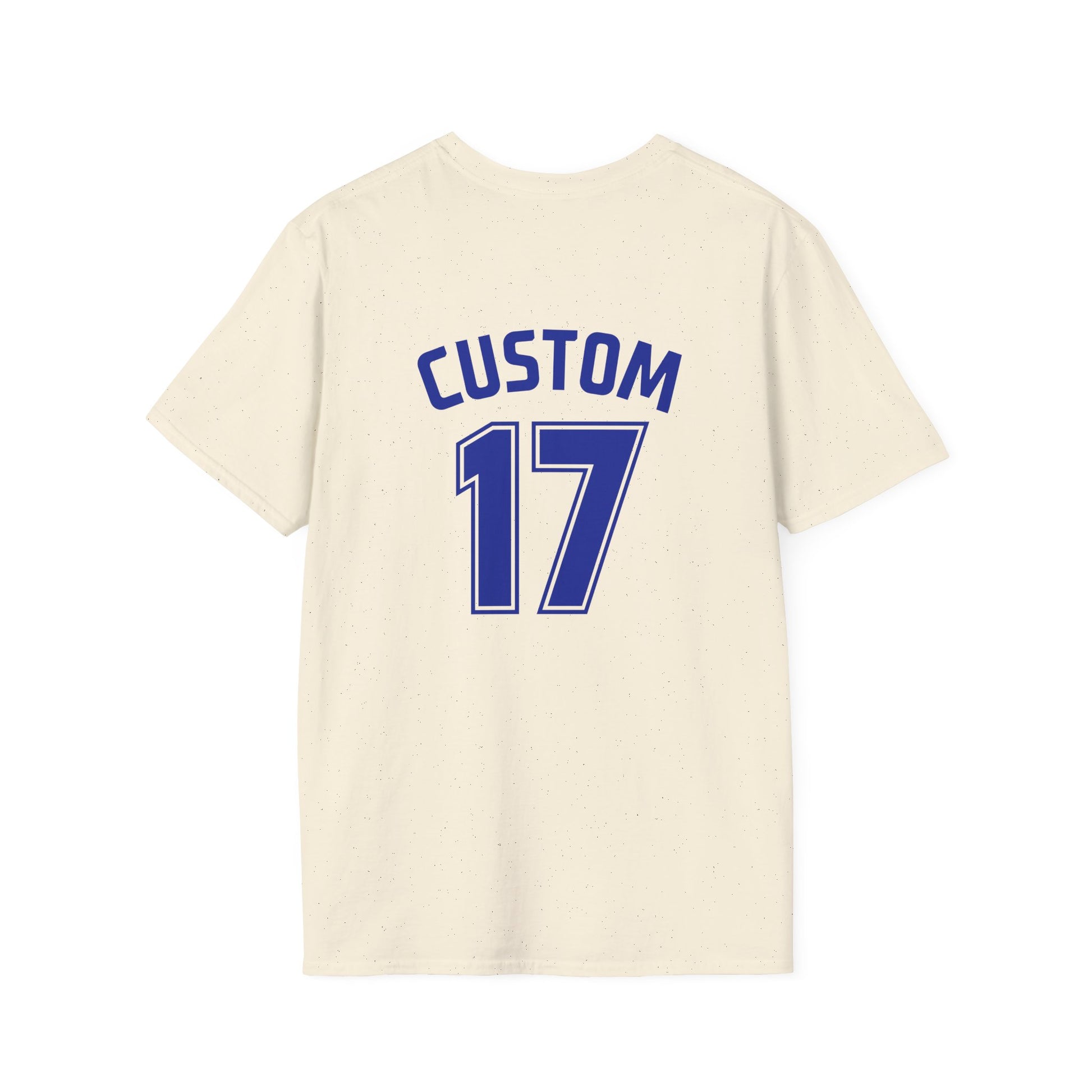 Unisex T-Shirt | DEKOPIN + CUSTOM 17 | Front & Back Print | Light-weight | Gildan