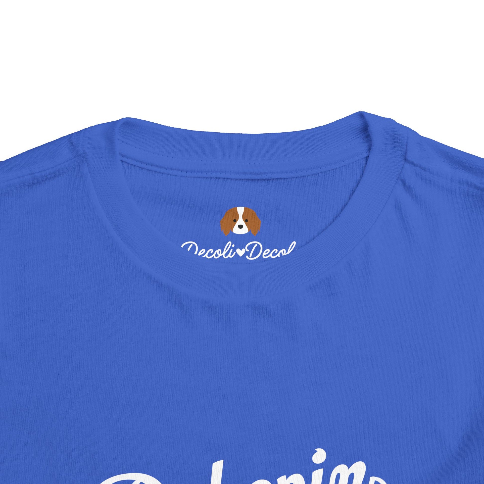 Toddler T-Shirt | DEKOPIN + CUSTOM 17 | Front & Back Print | Light-weight | Bella+Canvas