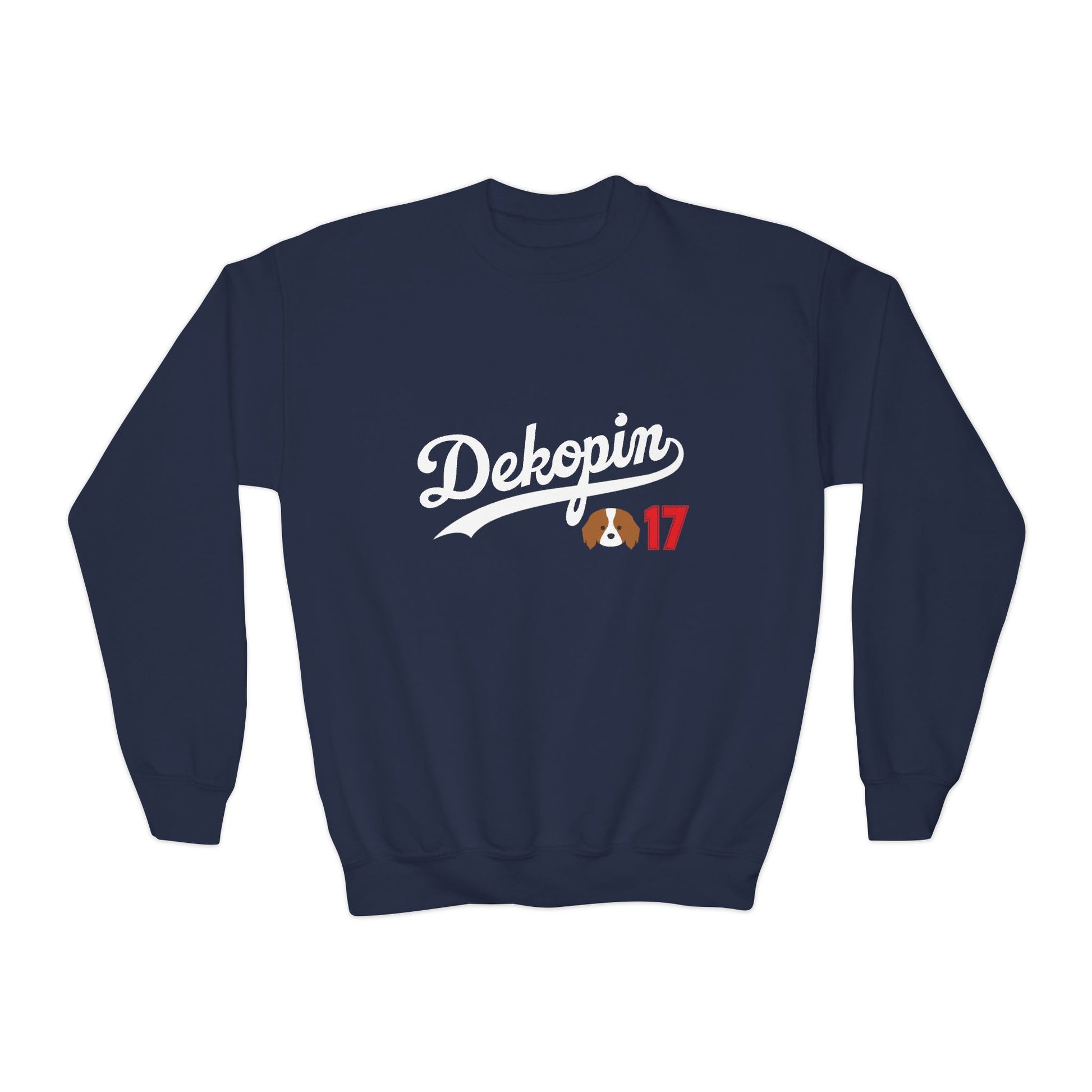 Kids Sweatshirts | DEKOPIN + CUSTOM 17 | Front & Back Print | Medium-Heavy-weight | Gildan