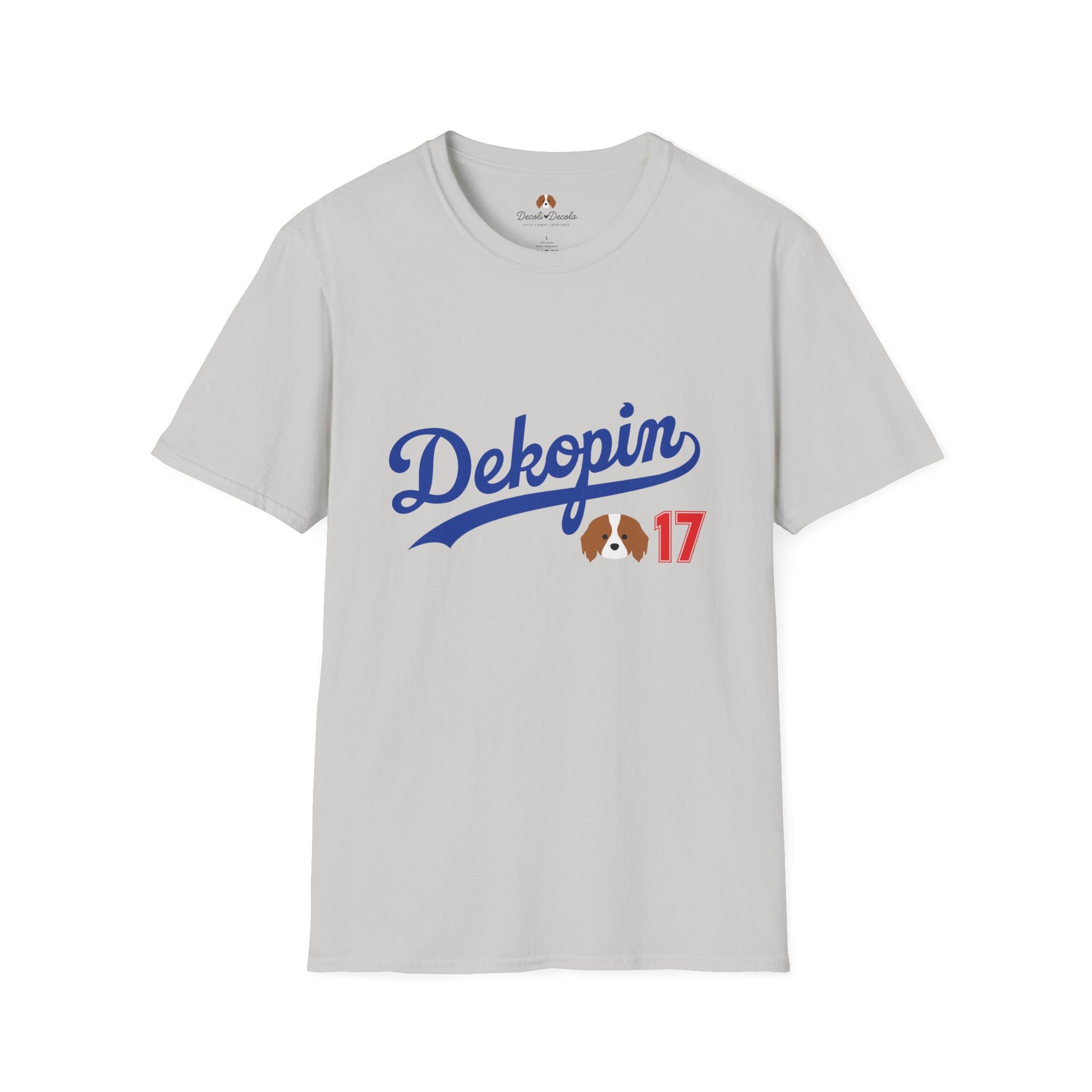 Unisex T-Shirt | DEKOPIN + CUSTOM 17 | Front & Back Print | Light-weight | Gildan