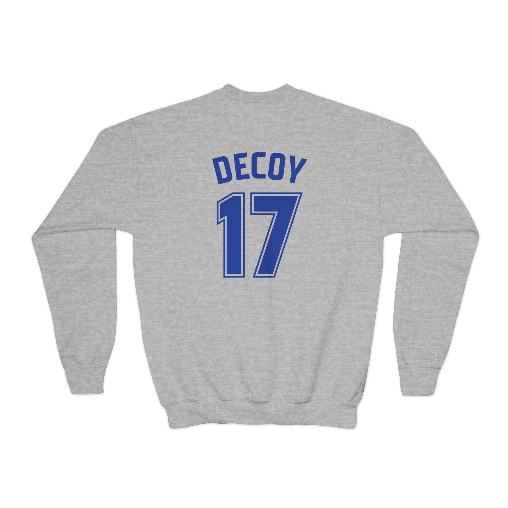 Kids Sweatshirts | DEKOPIN + DECOY 17 | Front & Back Print | Medium-Heavy-weight | Gildan