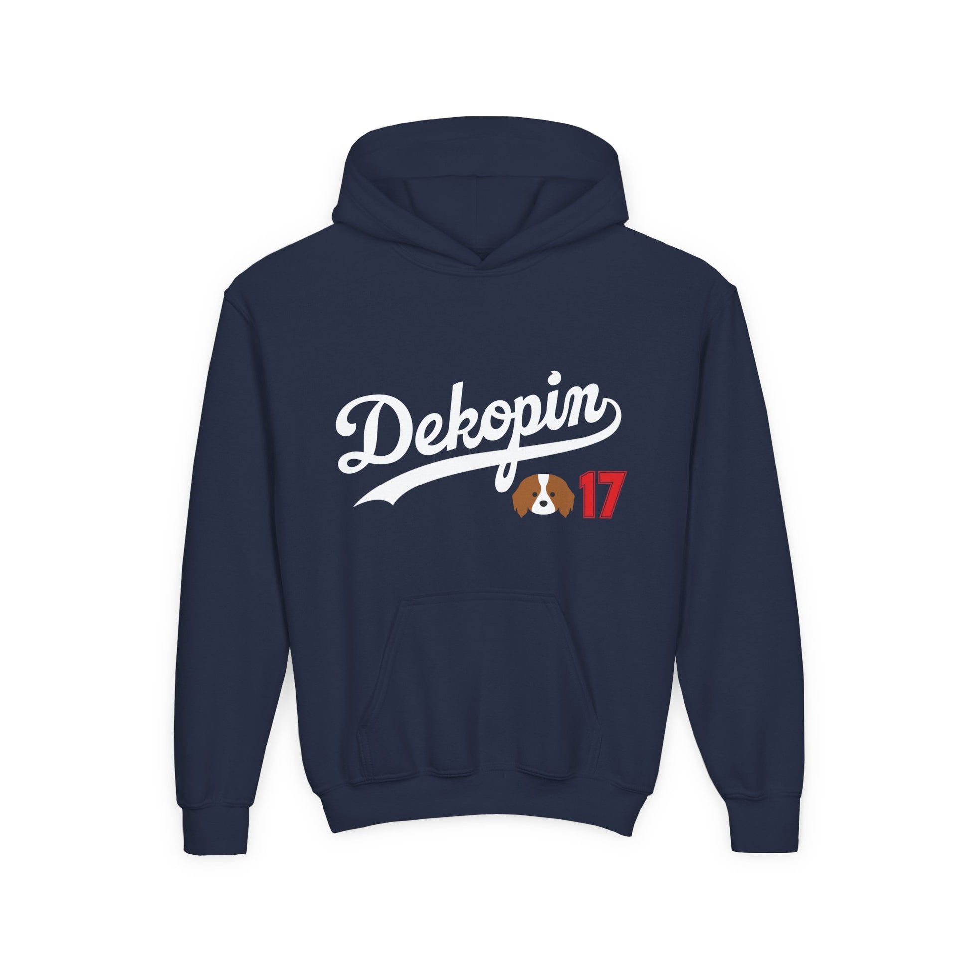 Kids Hoodies | DEKOPIN + CUSTOM 17 | Front & Back Print | Medium-Heavy-weight | Gildan