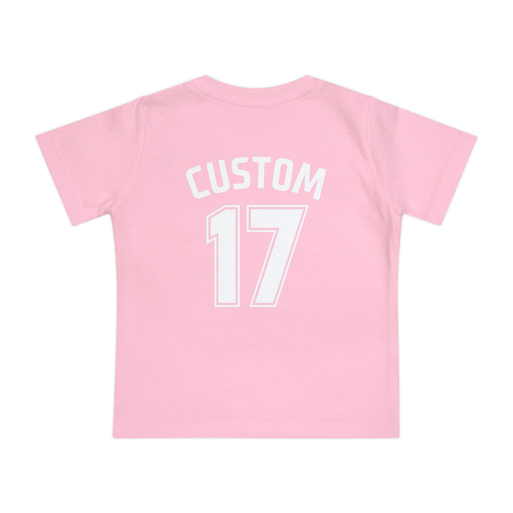 Baby T-Shirts | DEKOPIN + CUSTOM 17 | Front & Back Print | Light-weight | Bella+Canvas