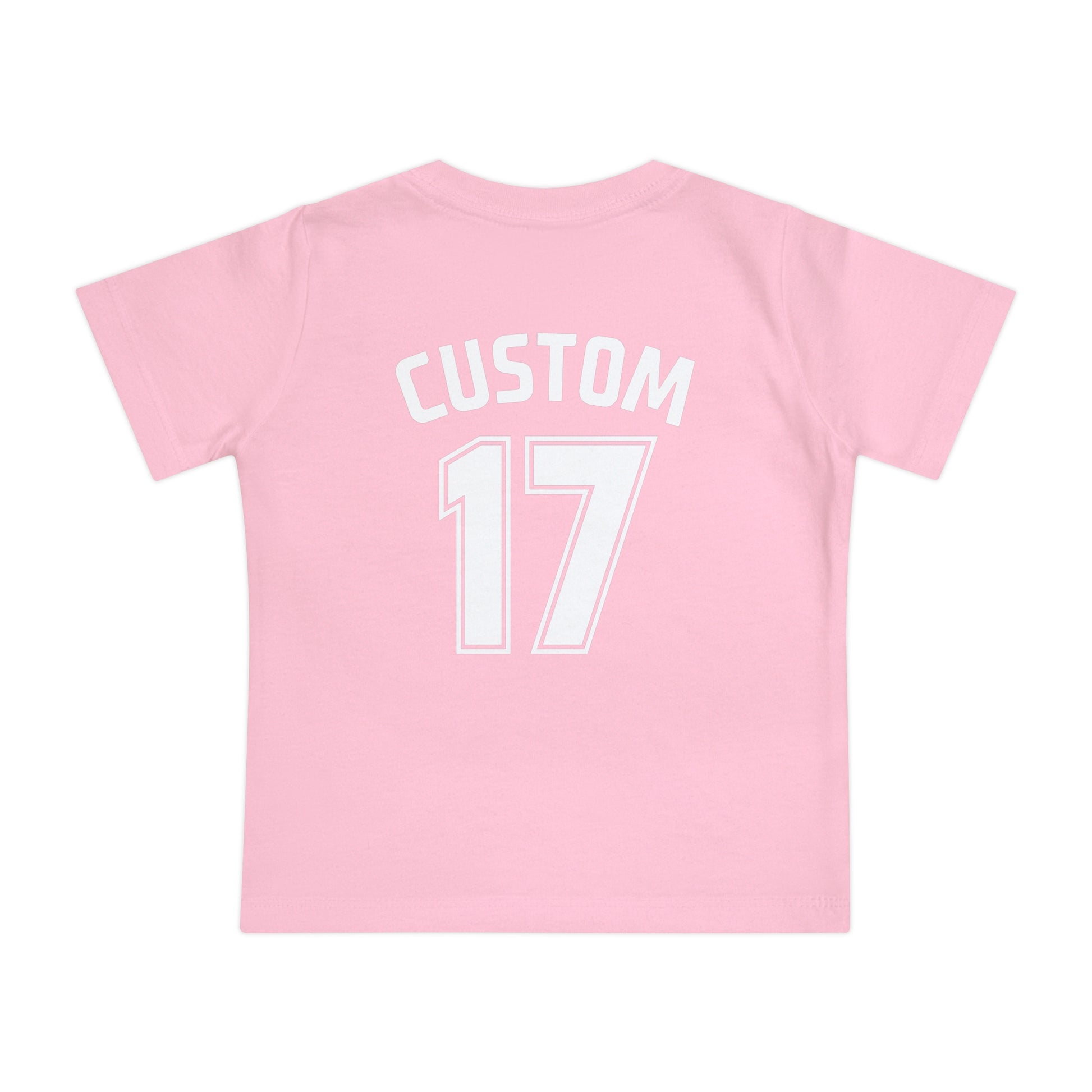 Baby T-Shirts | DEKOPIN + CUSTOM 17 | Front & Back Print | Light-weight | Bella+Canvas