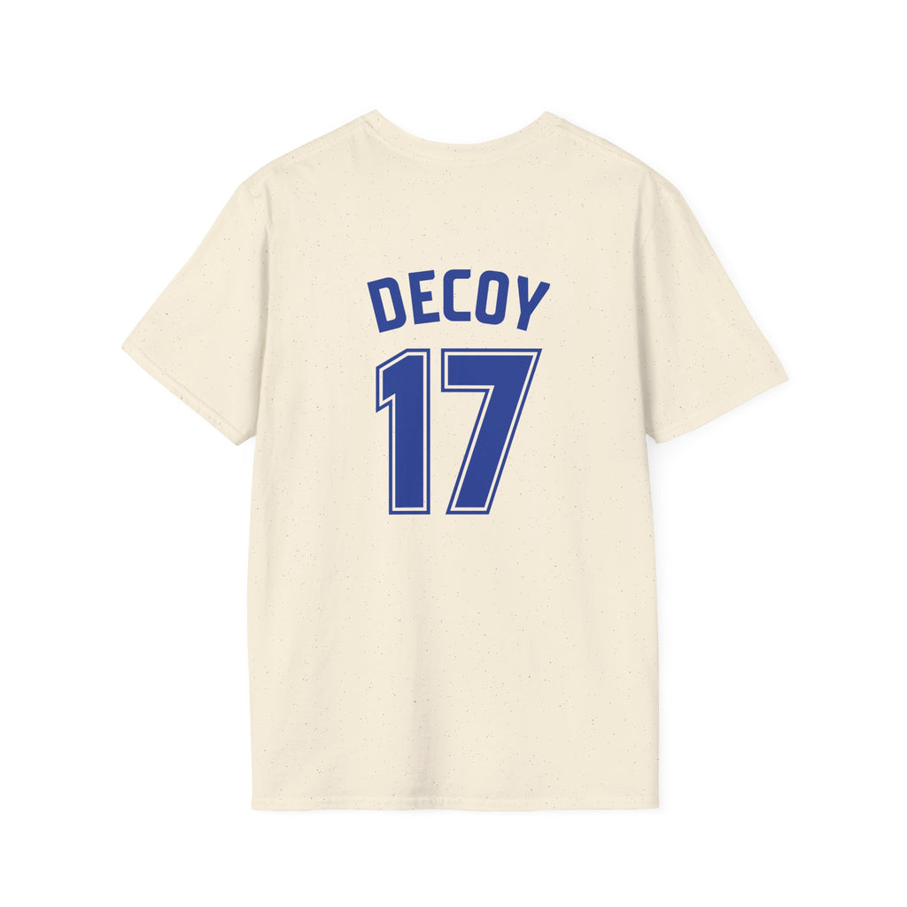 Unisex T-Shirt | DEKOPIN + DECOY 17 | Front & Back Print | Light-weight | Gildan